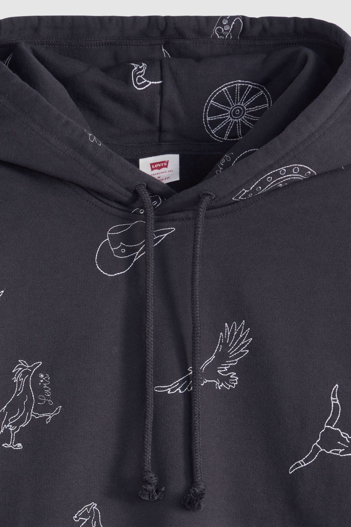 RELAXED GRAPHIC HOODIE 5