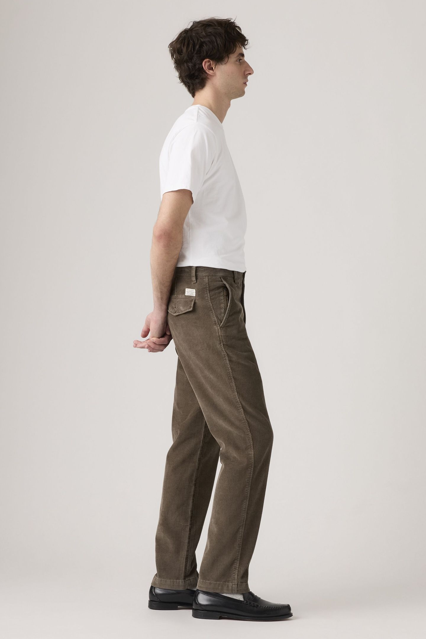 XX AUTHENTIC RELAXED CORDUROY CHINOS 4