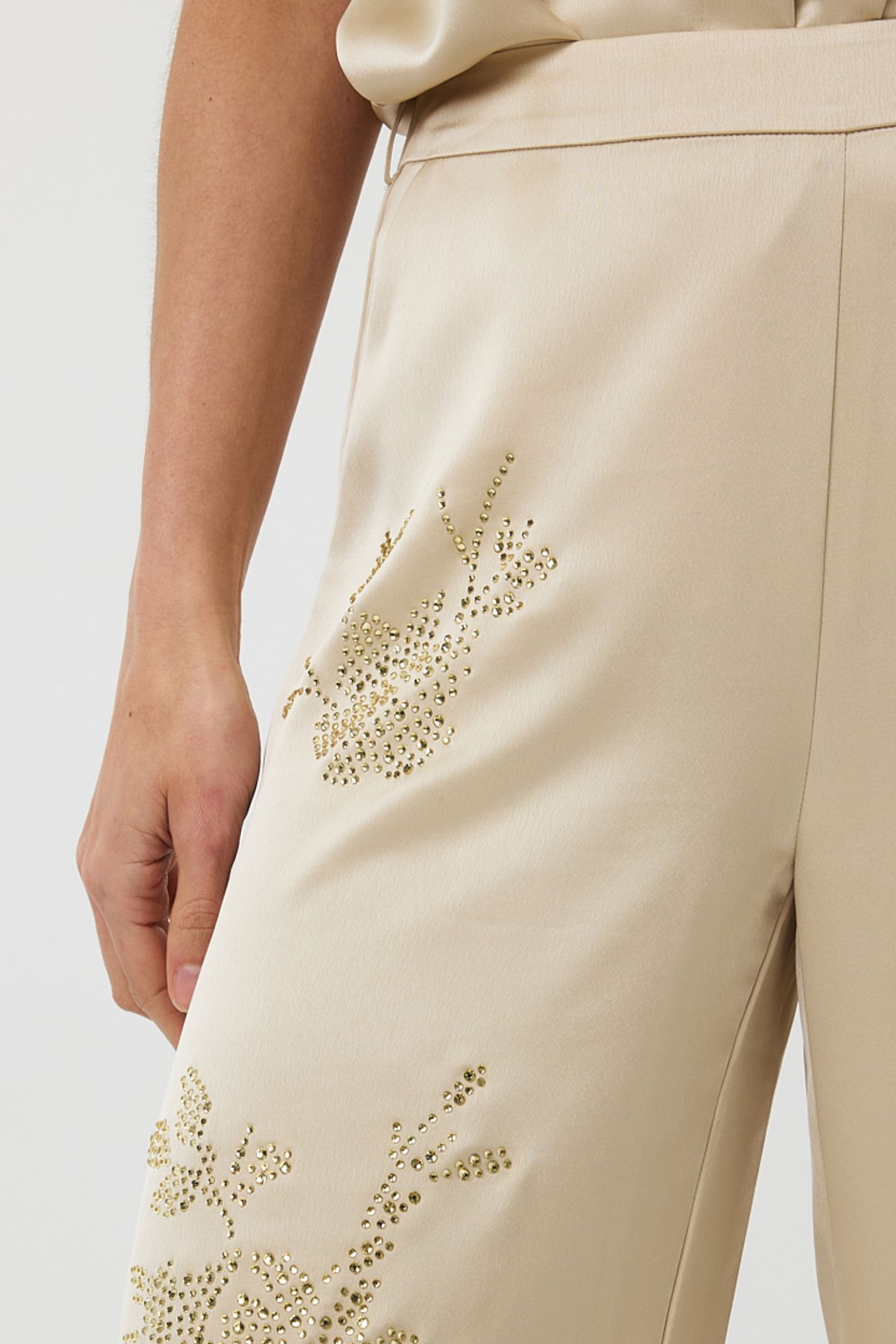 TROUSERS SEQUINS CHAMPAGNE 7