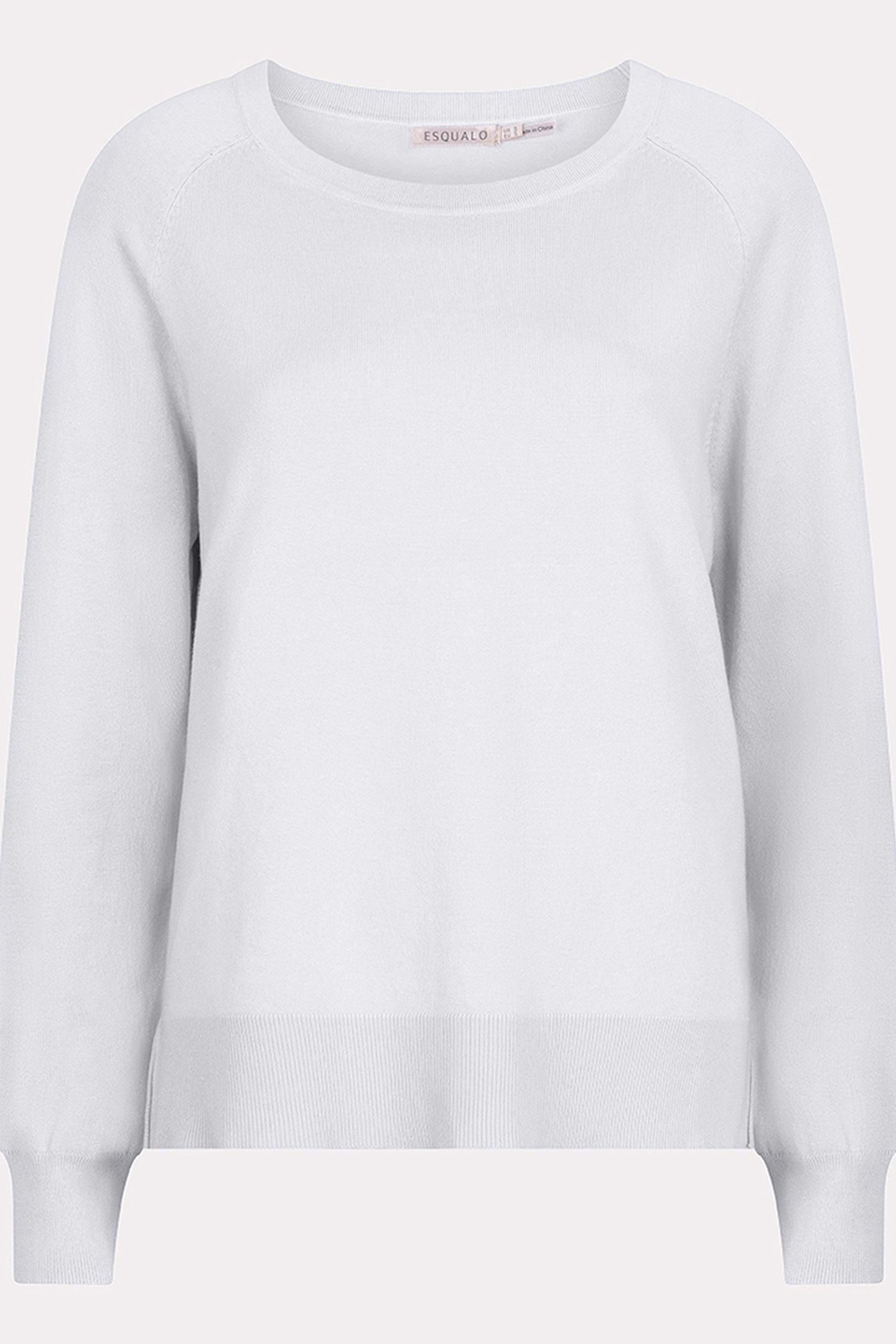 SWEATER RAGLAN BASIC KNIT OFF WHITE 1