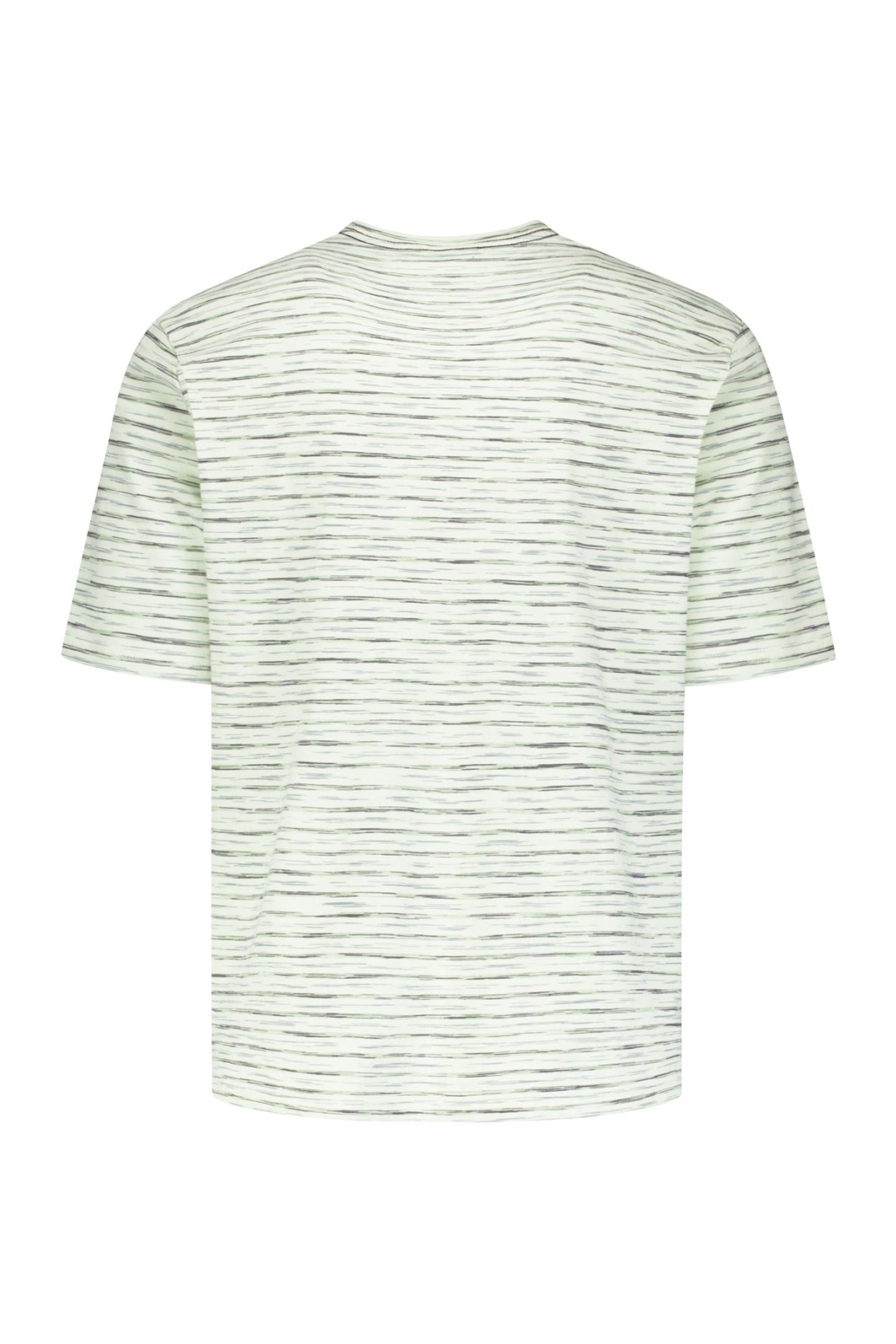T-SHIRT CREWNECK SPACEDYED GREEN 2