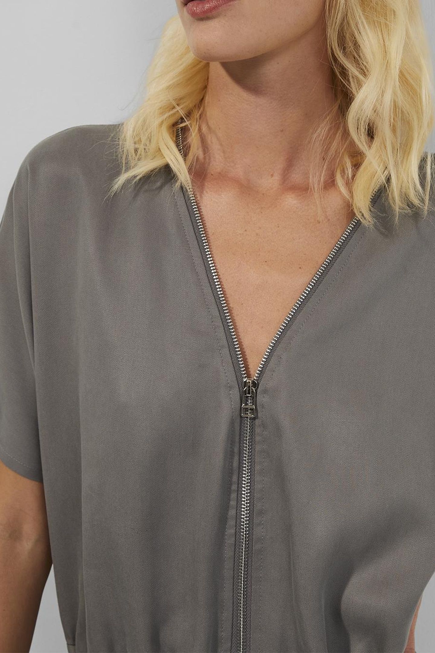 AIRIETTA LYOCELL JUMPSUIT WARM GRAPHITE 3