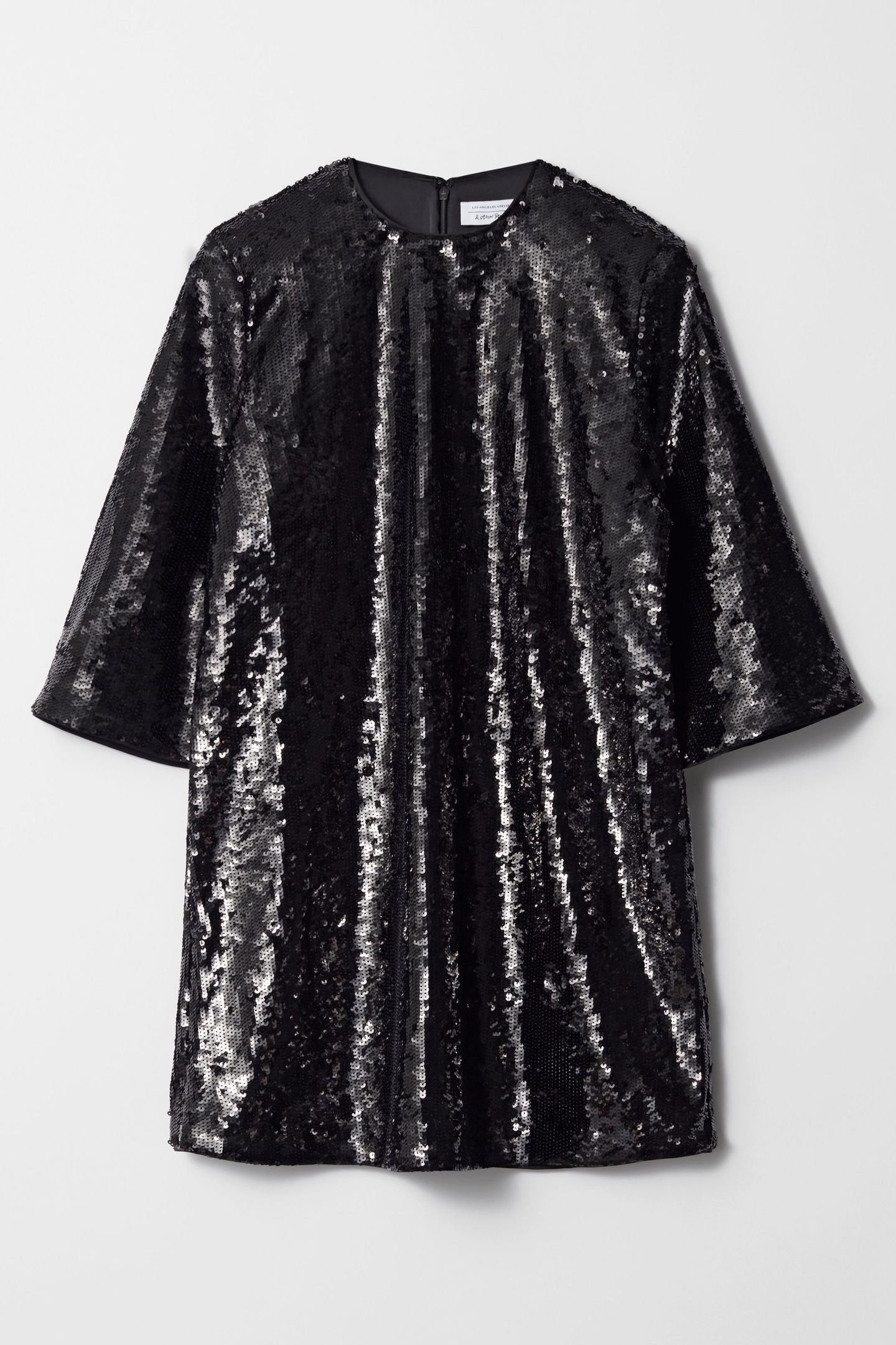 HARRISON SEQUIN DRESS BLACK 3