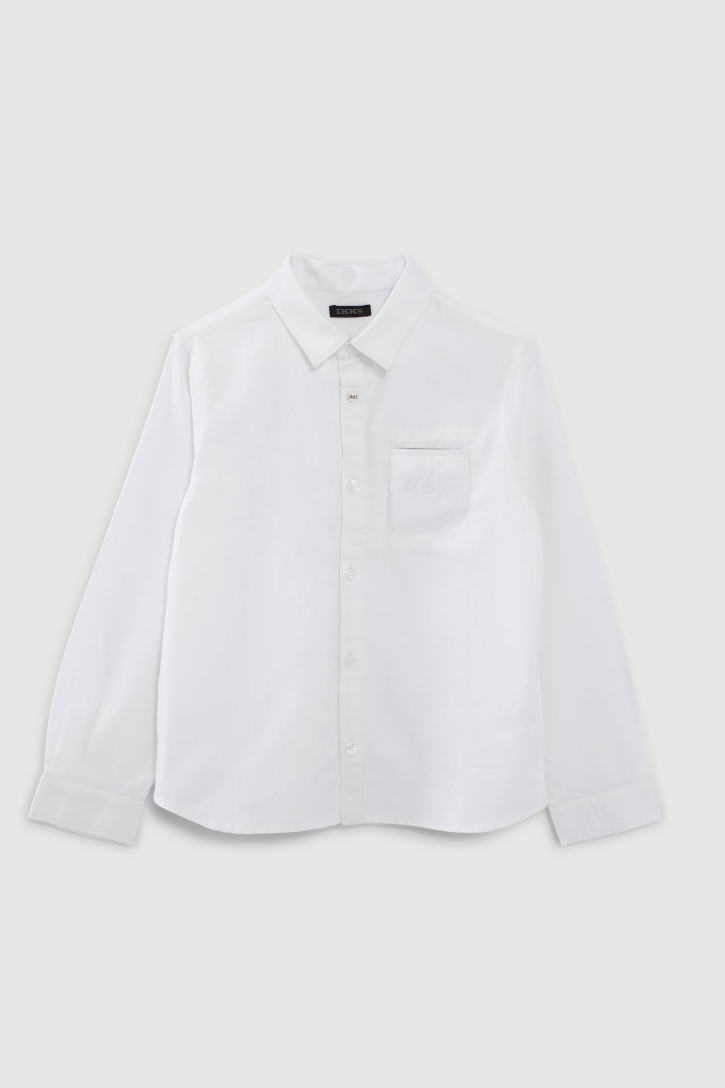BOYS’ WHITE OCCASIONWEAR SHIRT WITH POCKET 1