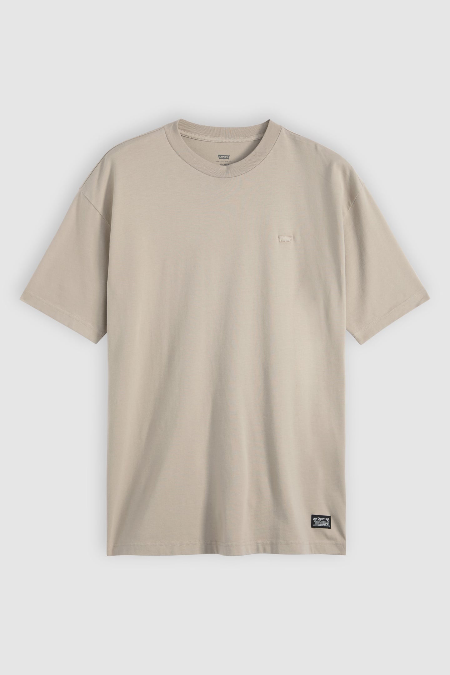 BOX TEE PATCH HEM PURPLE DOVE 1