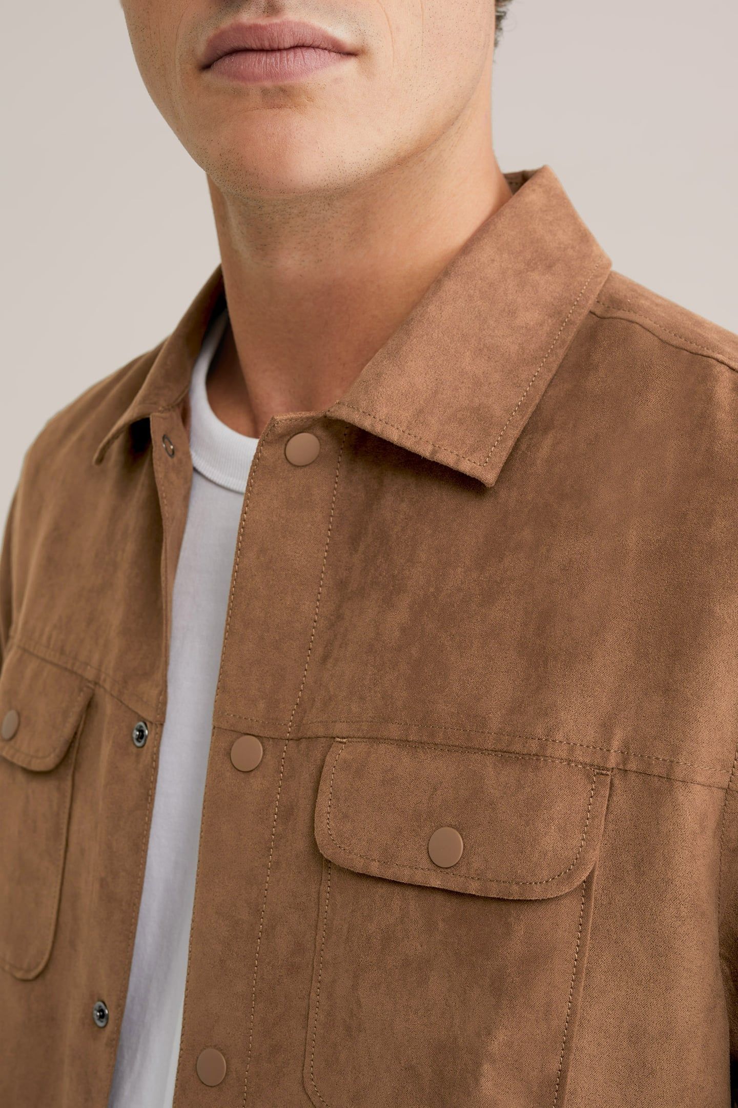 OVERSHIRT LIGHT BROWN 6