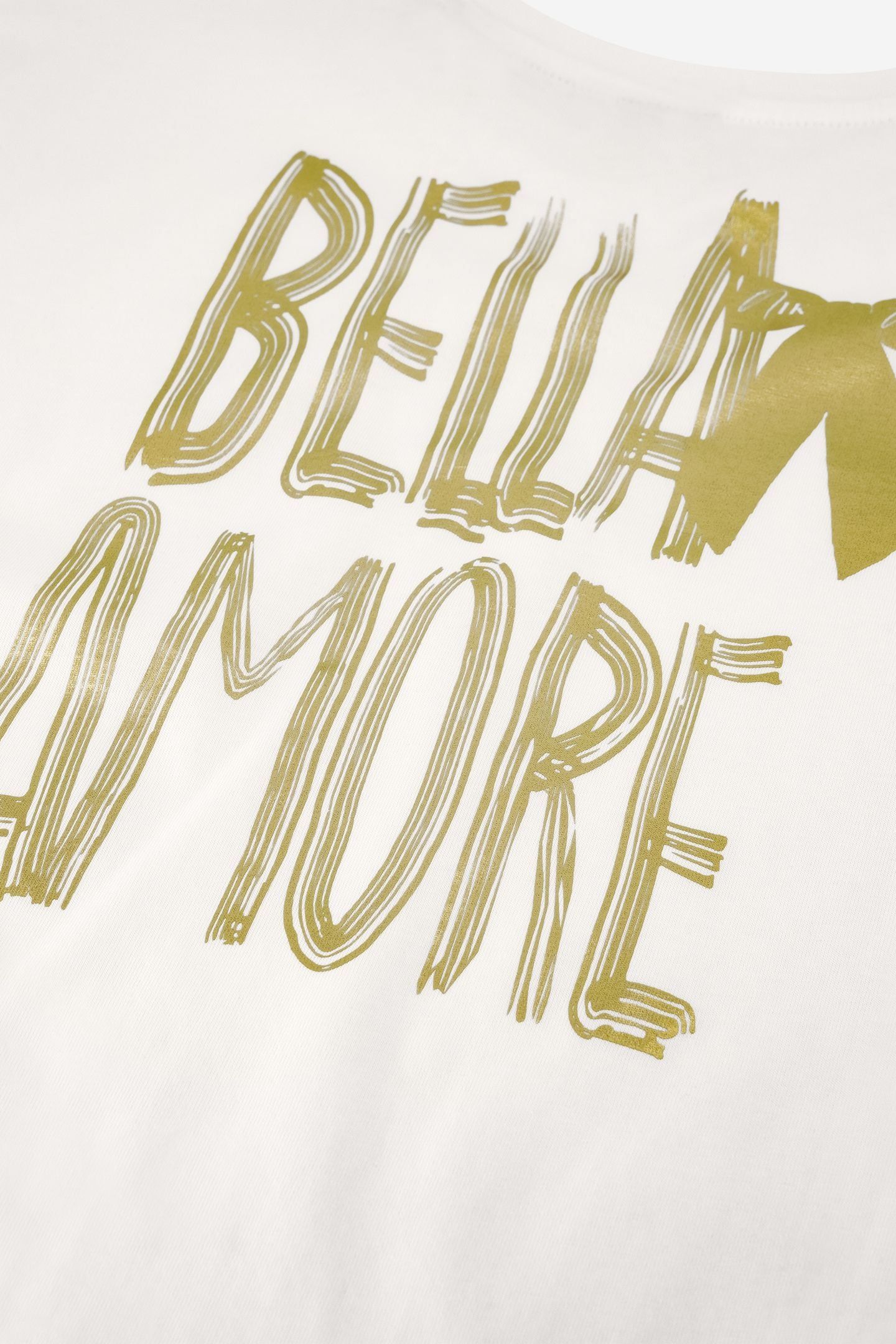 BELLE FOIL T-SHIRT OFF WHITE 6