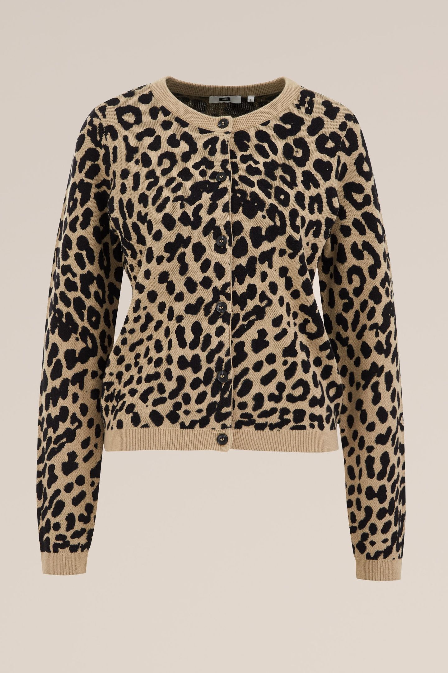 KNITTED CARDIGAN LIGHT BROWN 4