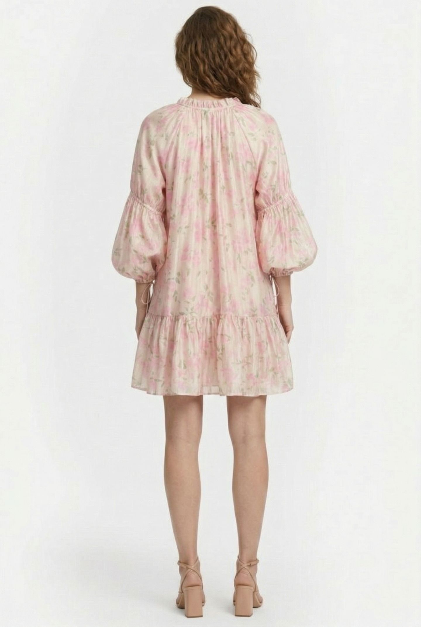 PEYTON DRESS BEIGE 2