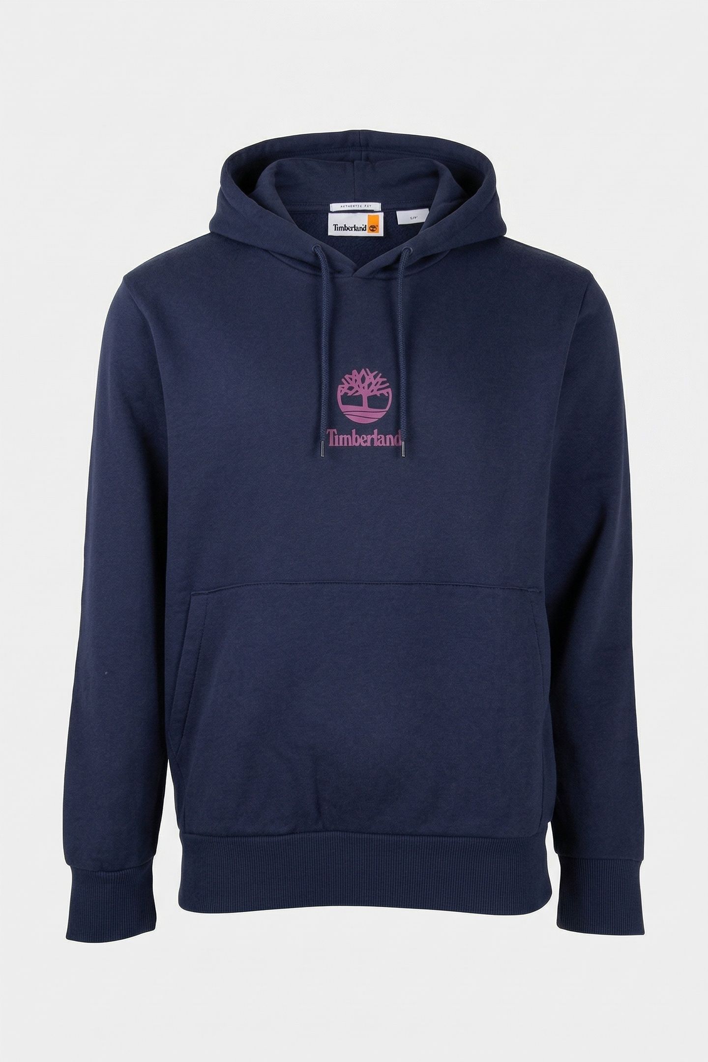 PRINT STACK LOGO (BB) HOODIE PEACOAT 3