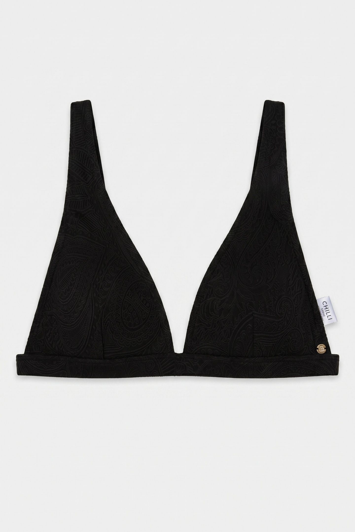 AMY BIKINI TOP PAISLEY STRUCTURE BLACK PAISLEY STRUCTURE 2