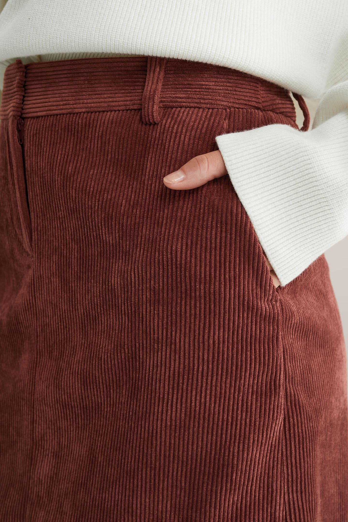 SKIRT MINI LENGTH VINTAGE RED 5