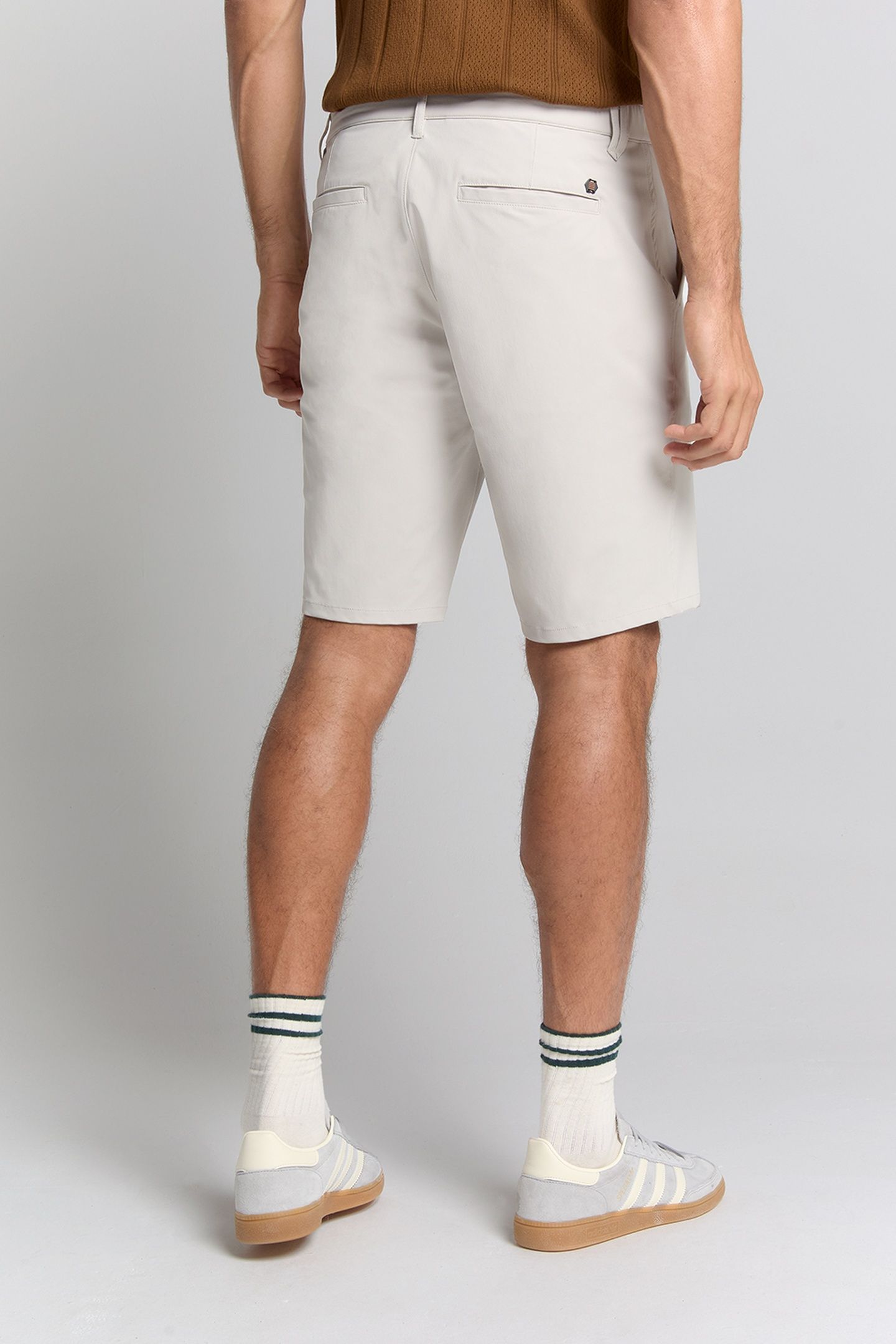 SHORT CHINO JERSEY TRAVEL SAND 4
