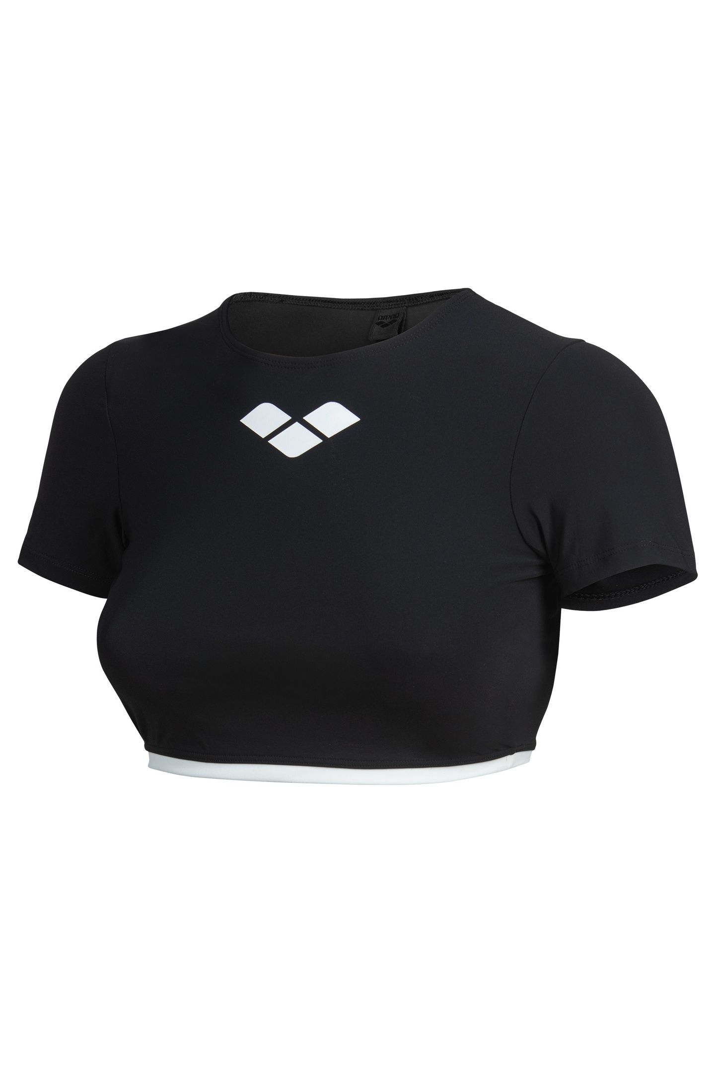 WO CONTRAST BEACH TOP BLACK-OFF WHITE 4