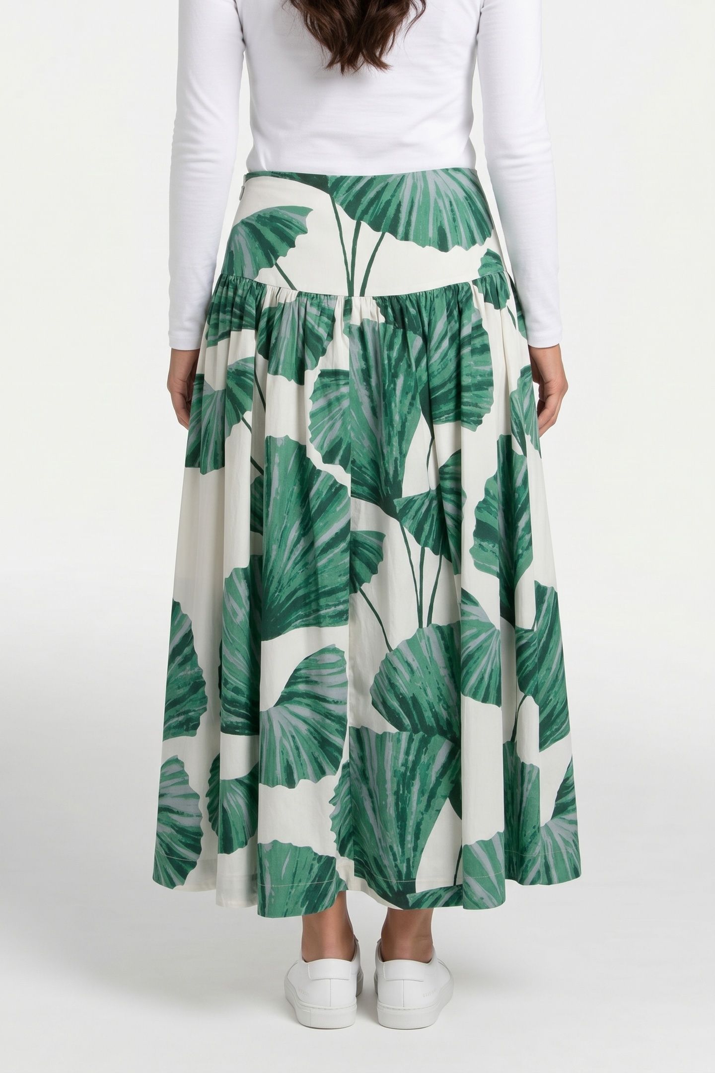 AUDRINA SKIRT WHITE 2