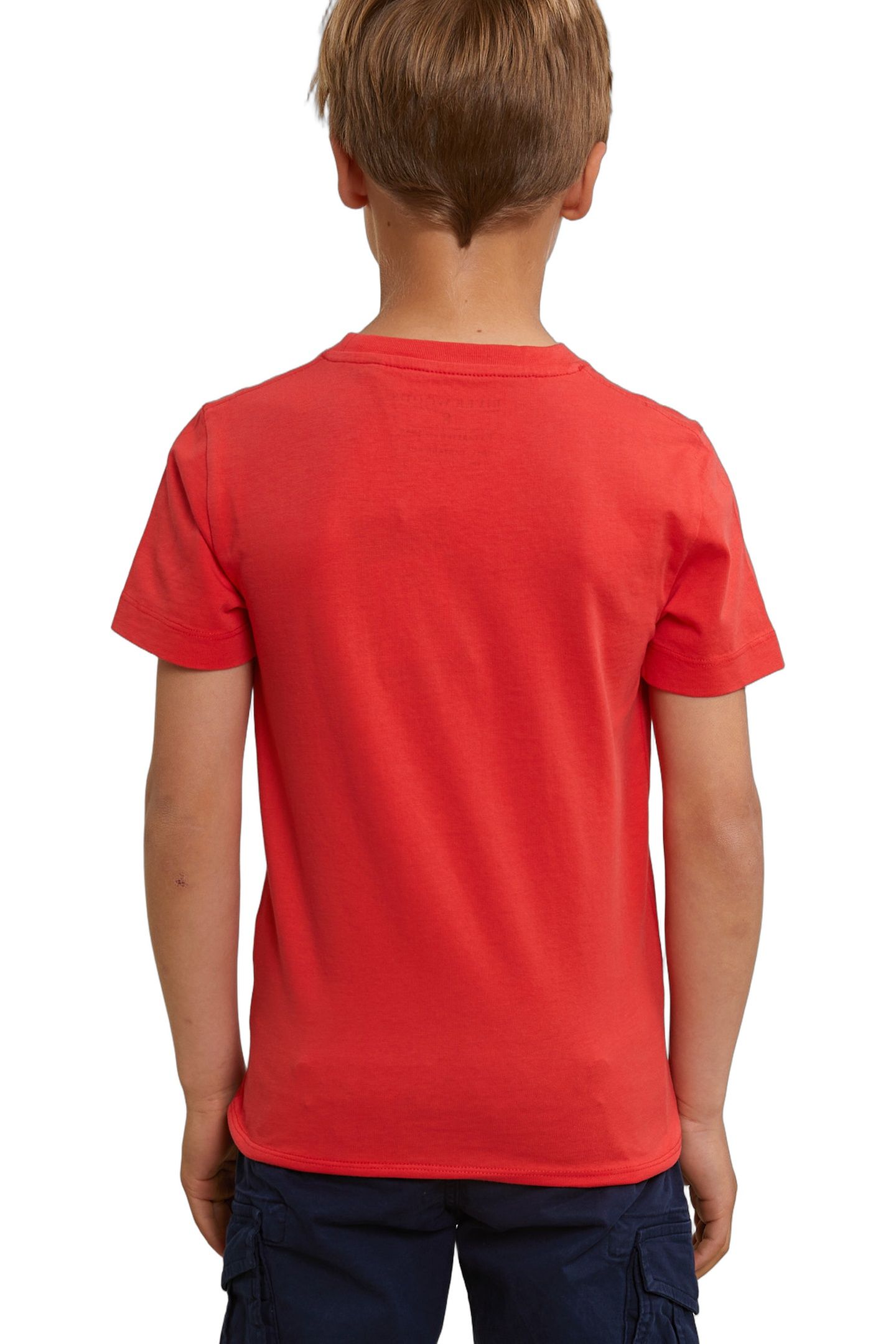 NORMAL FIT BASIC T-SHIRT SHORT SLEEVES CORNELL RED 3
