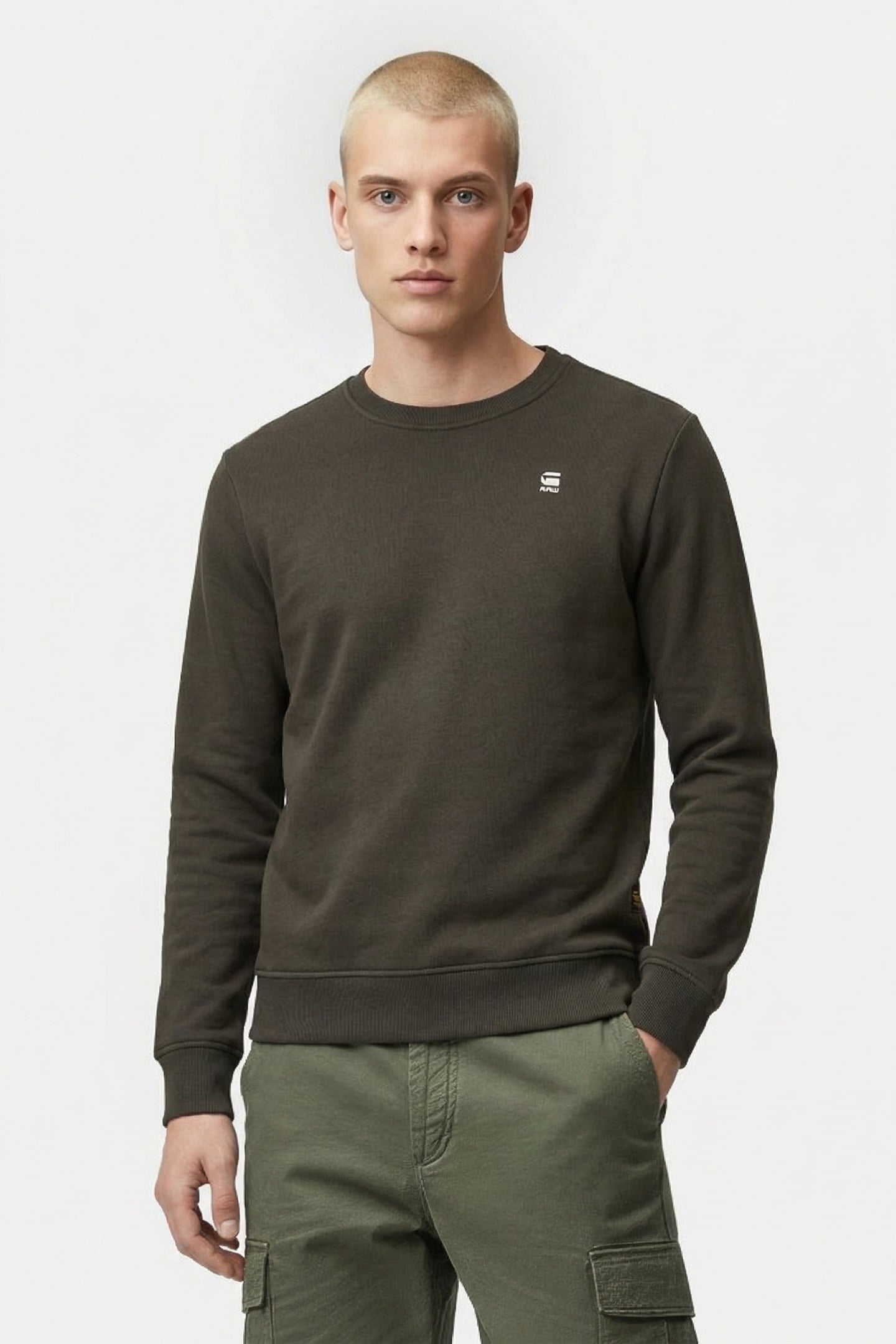CORE CREW SWEAT L/S ASFALT 1