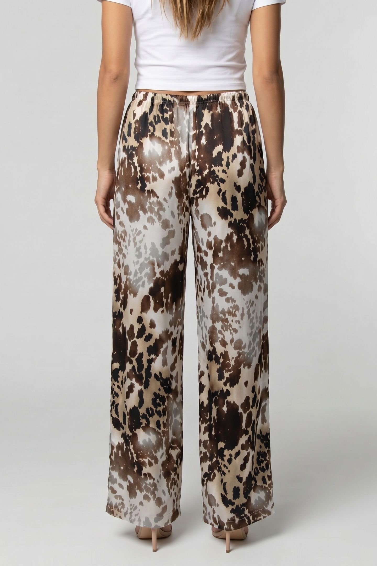 DIDI PULL ON TROUSERS BROWN 2