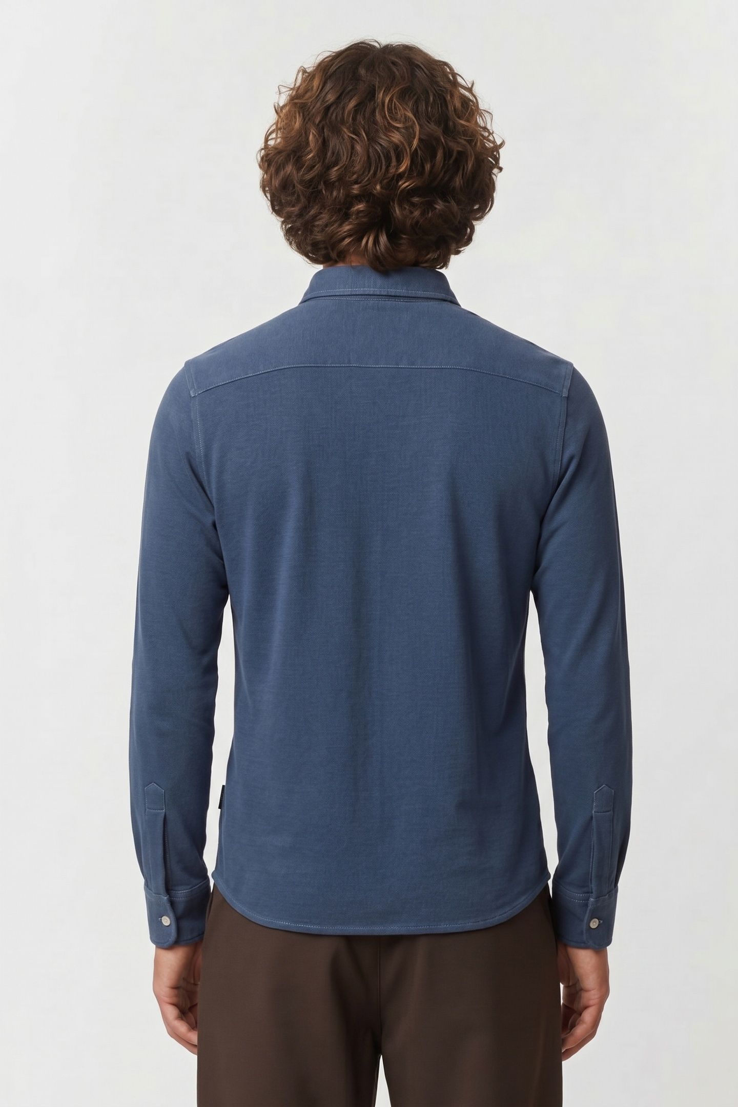 MOLEALF SHIRT BLUE INDIGO 2