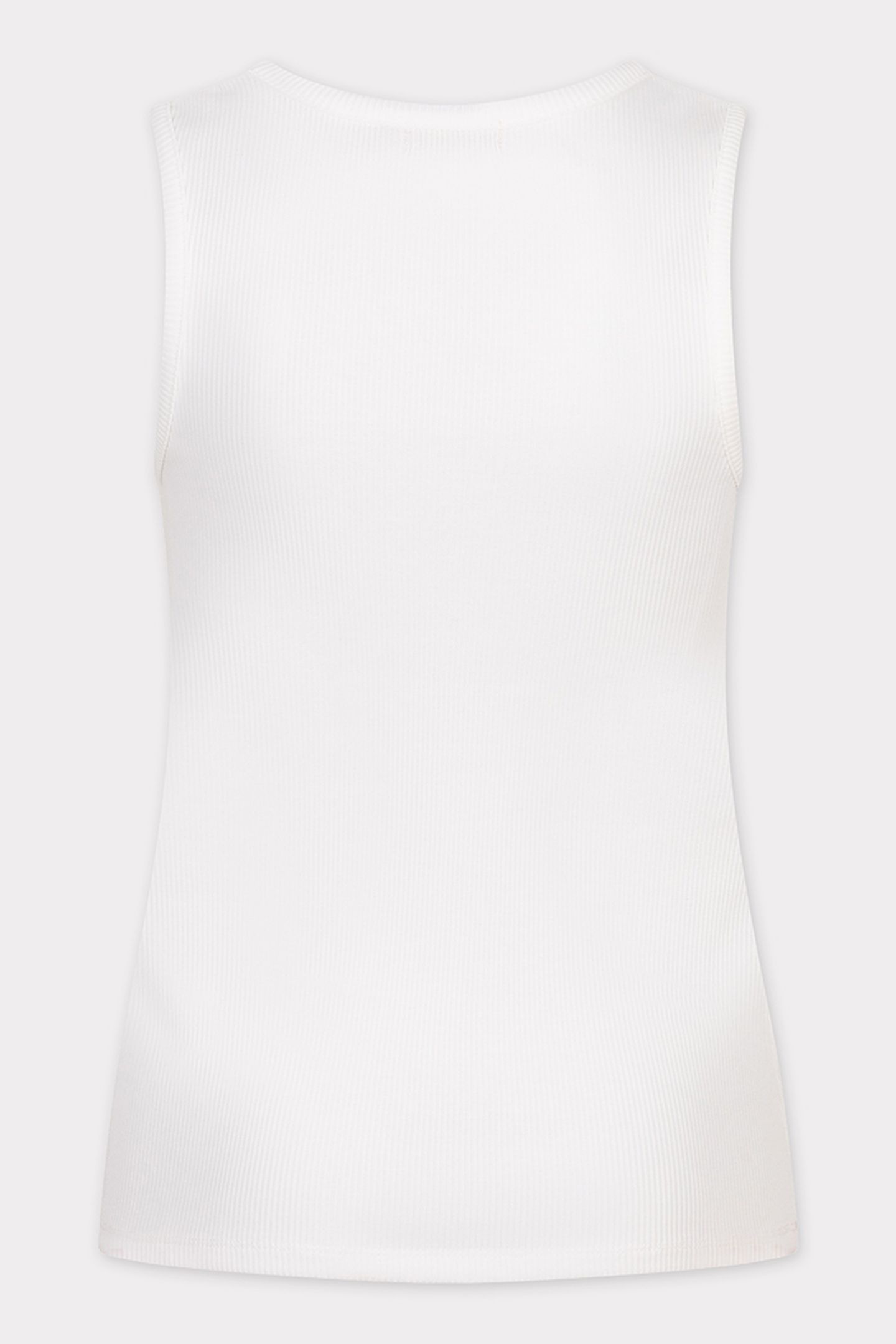 SINGLET RIB KNIT OFF WHITE 5