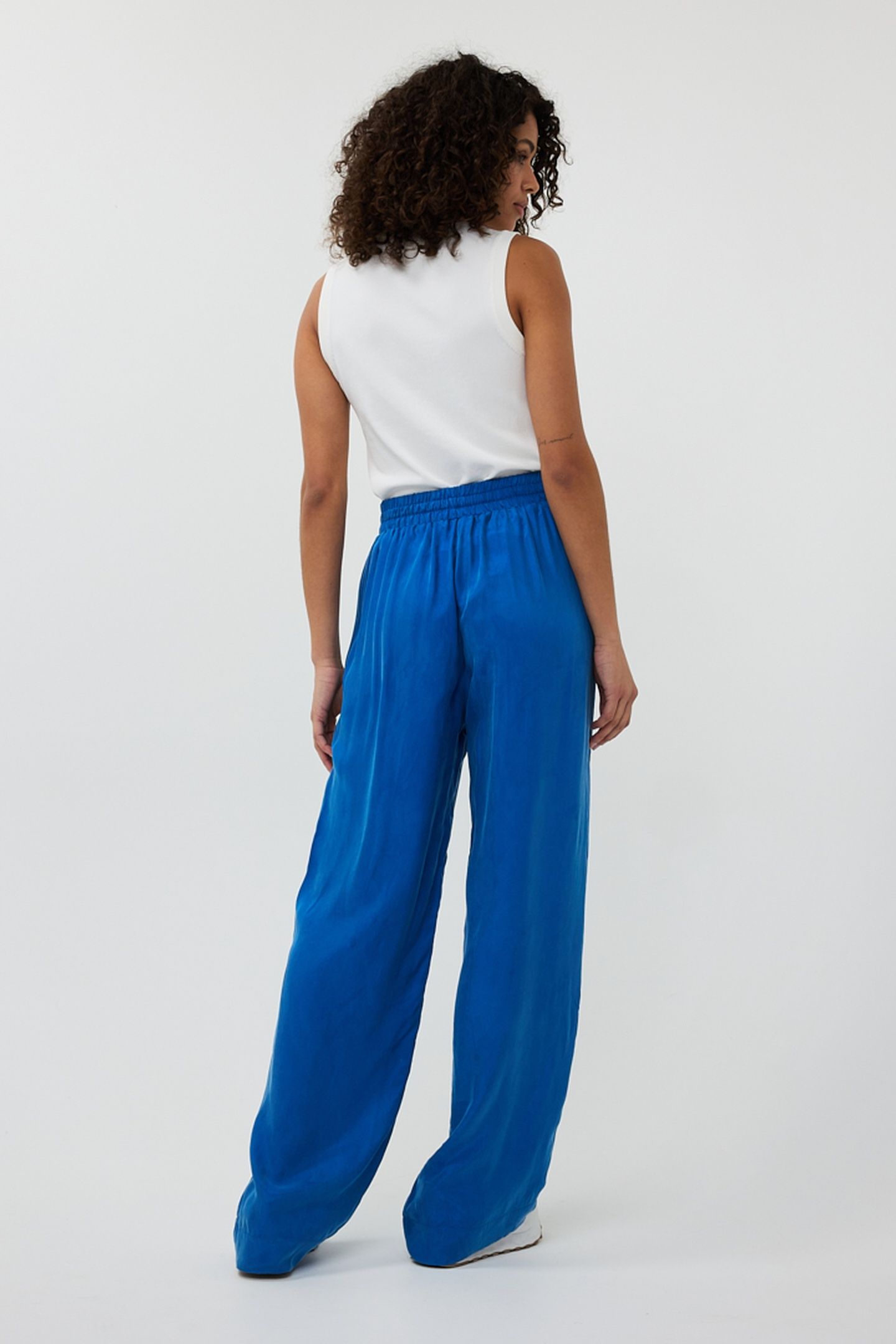 TROUSERS ELASTIC WB CUPRO BLUE 3