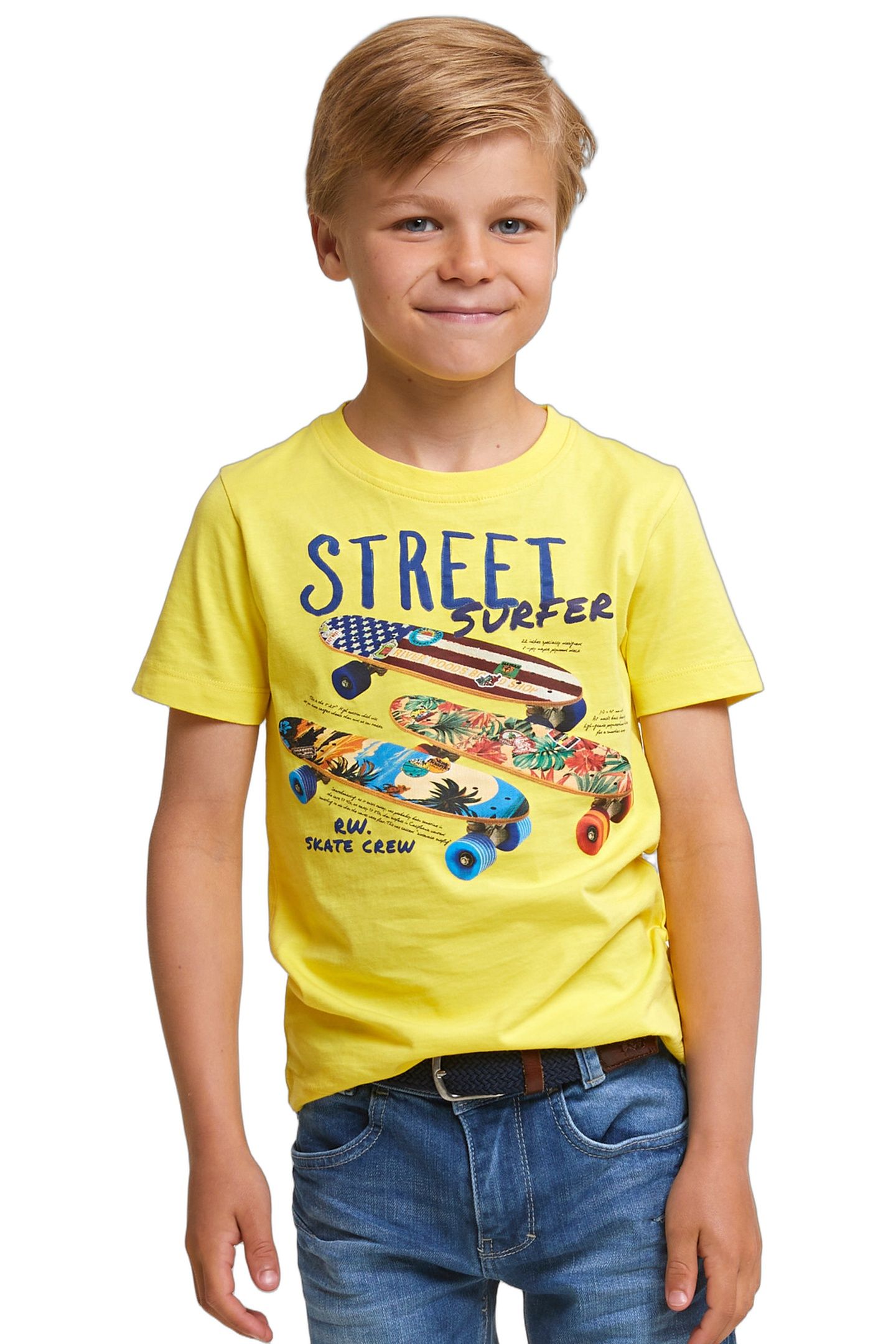 NORMAL FIT BASIC T-SHIRT SHORT SLEEVES LEMONADE 1