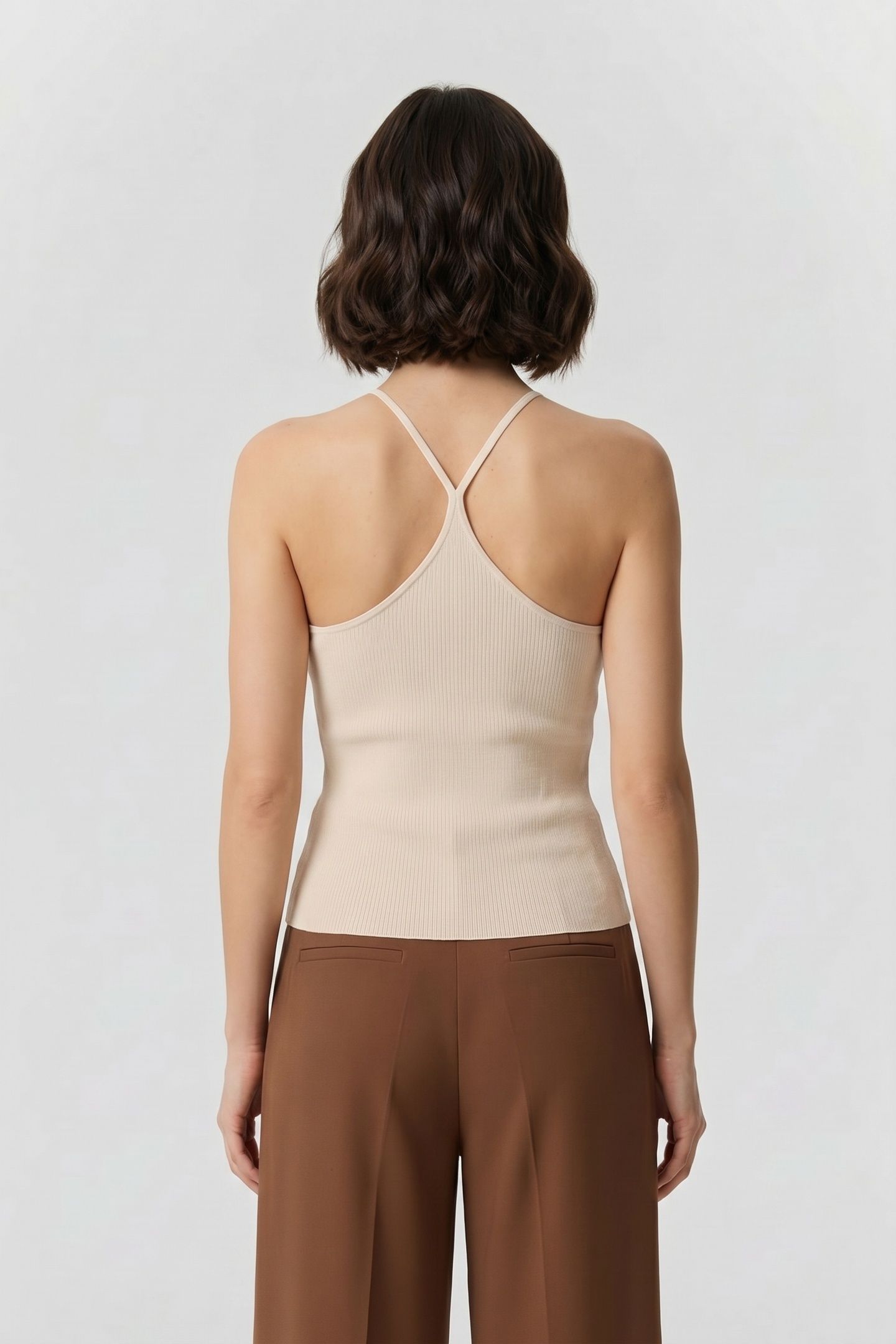 ADRIEN TANK TOP BEIGE 2