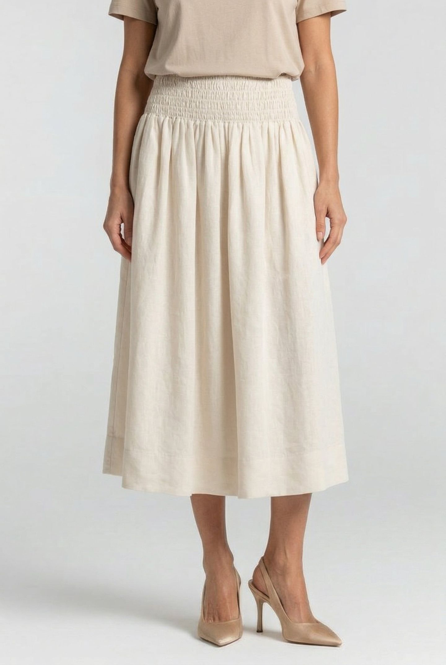 ROBINSON SKIRT BEIGE 1