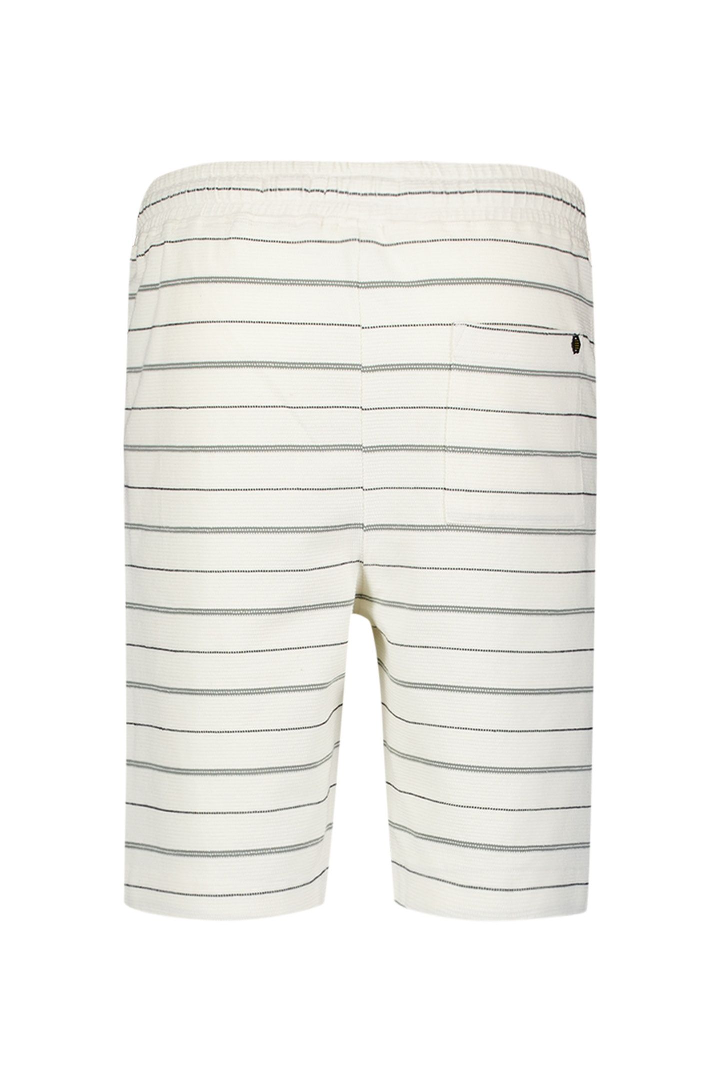 SHORT JERSEY STRIPES OFFWHITE 5