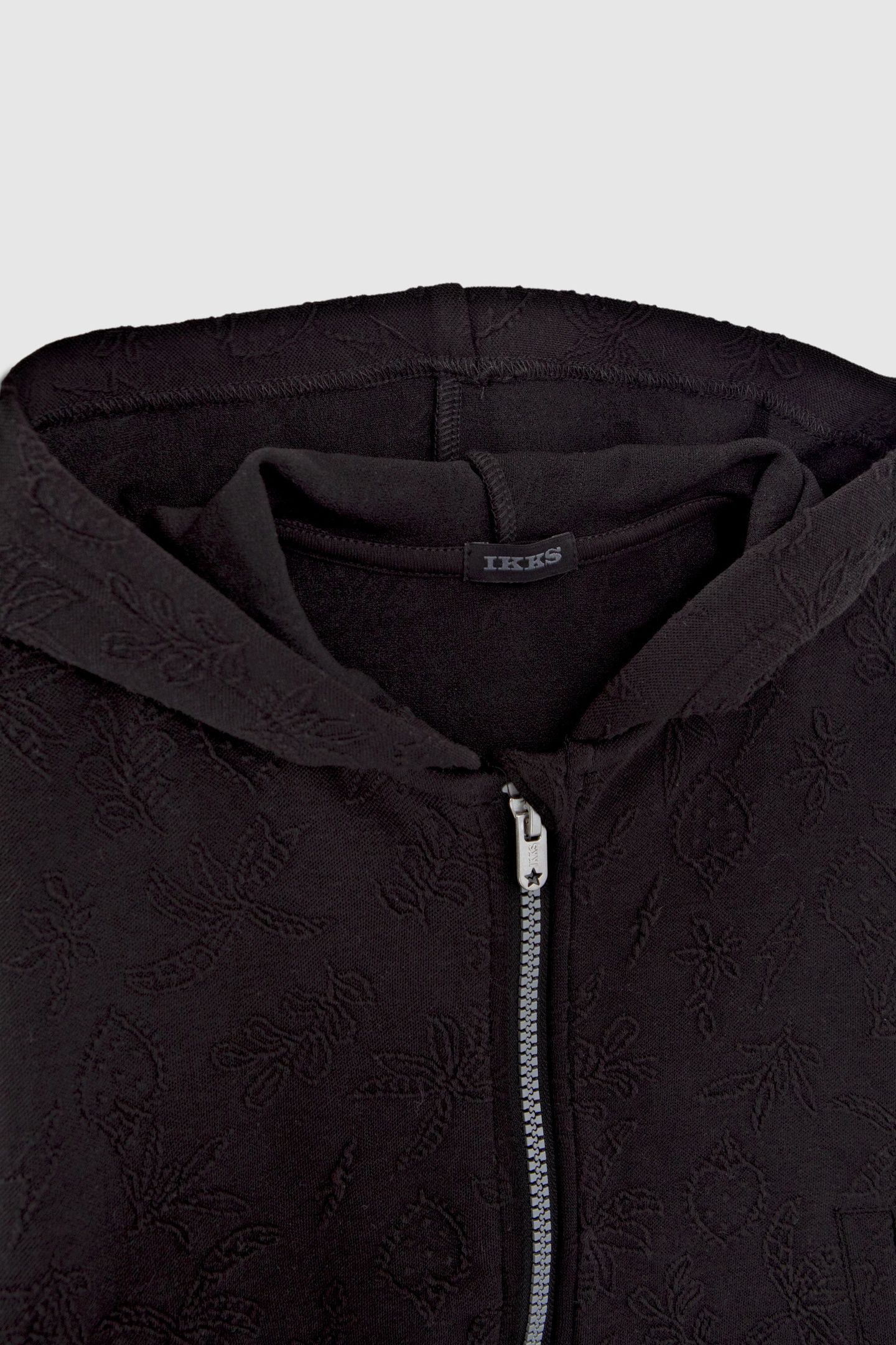 GIRLS' BLACK ROCK JUNGLE SWEATSHIRT FABRIC CARDIGAN 4