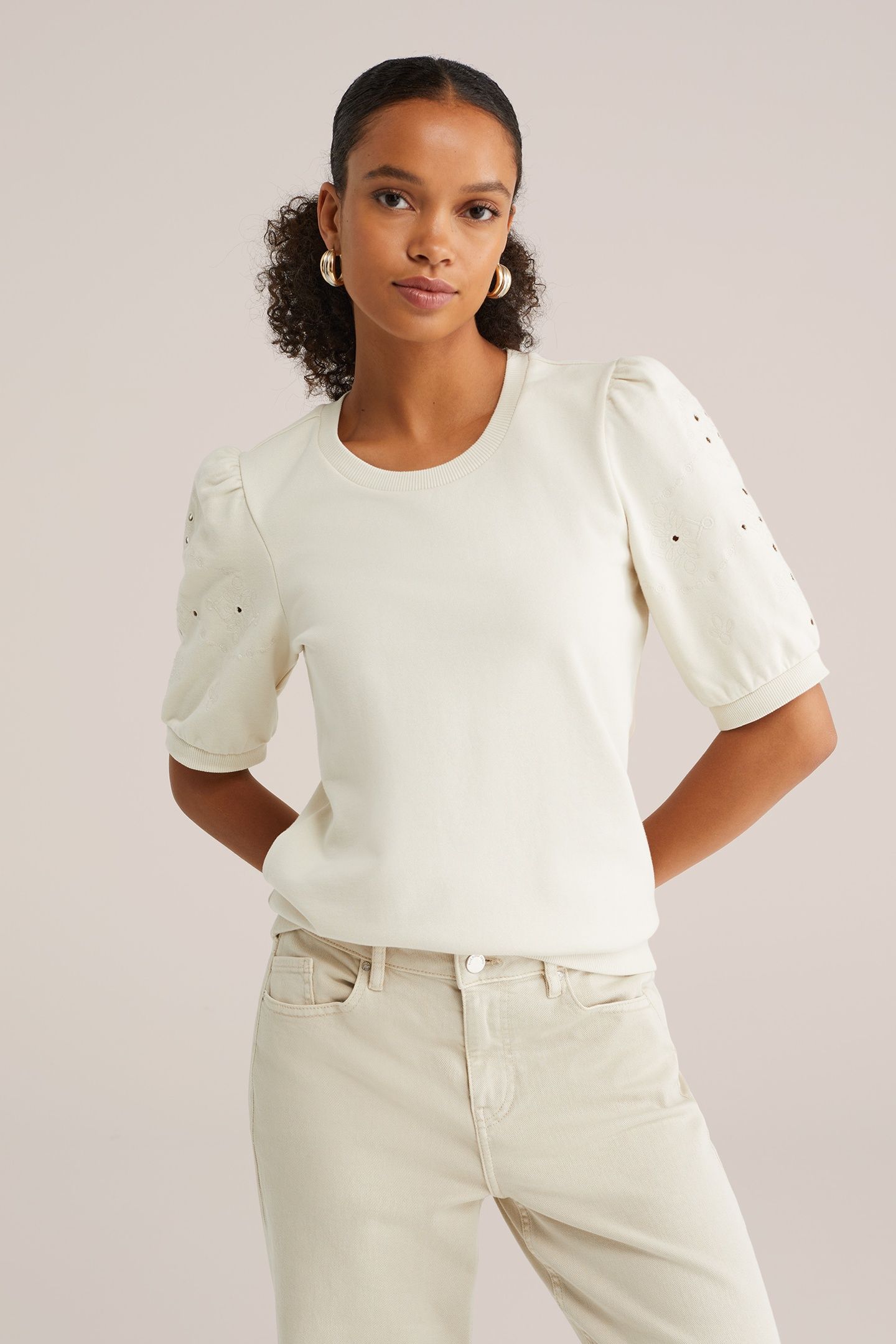 T-SHIRT ECRU 2