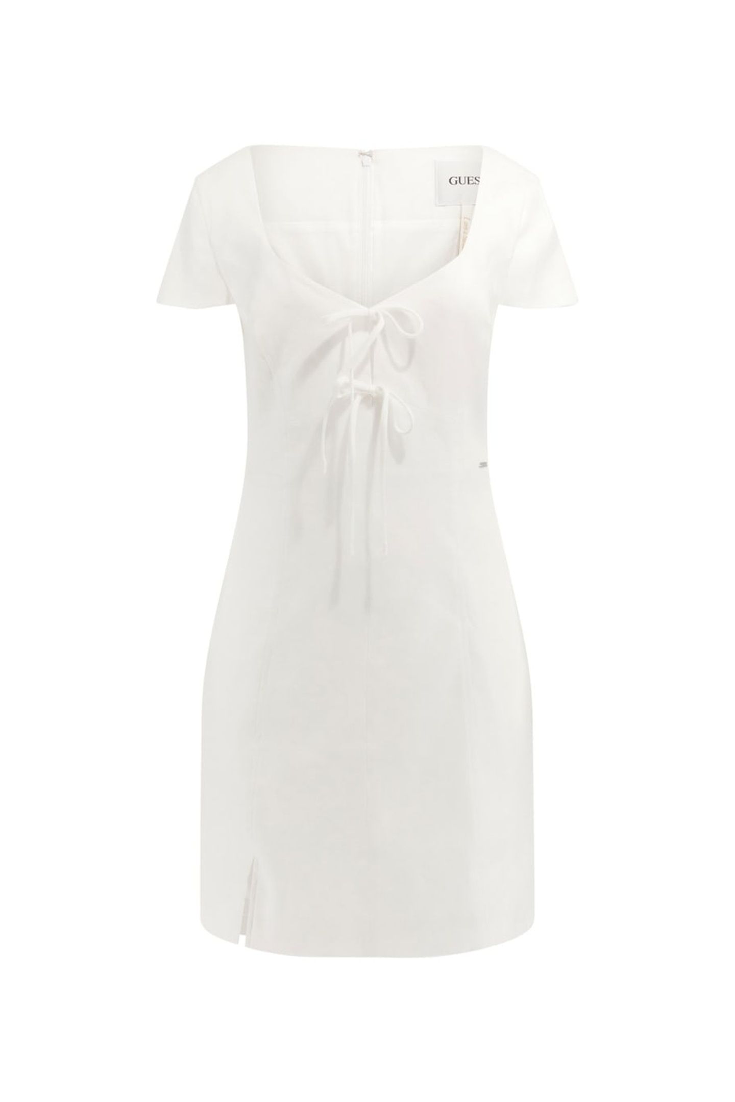 GUESS ECO ISABEAU BOWS MINI DR PURE WHITE 9