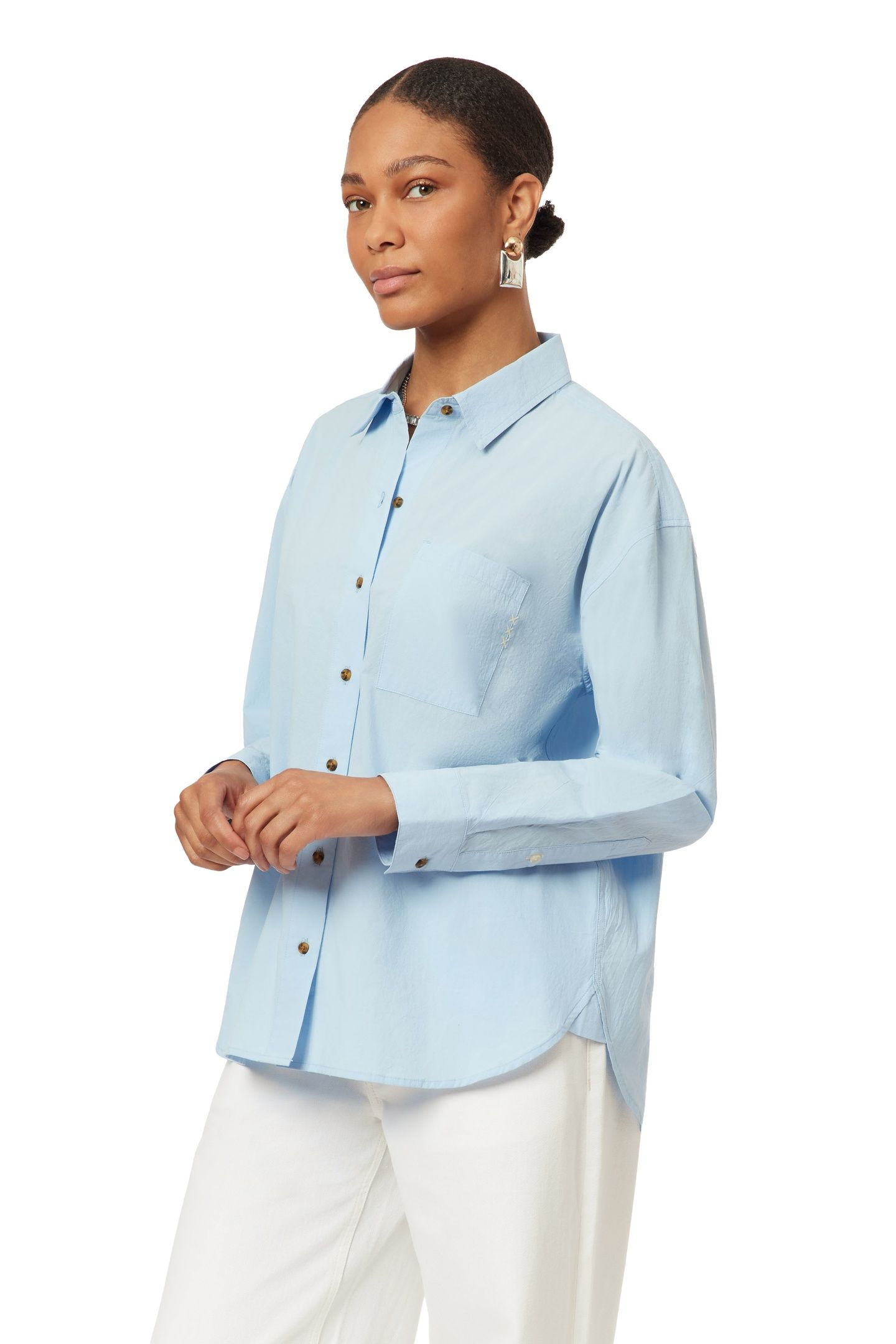 OVERSIZED SHIRT CERULEAN 3
