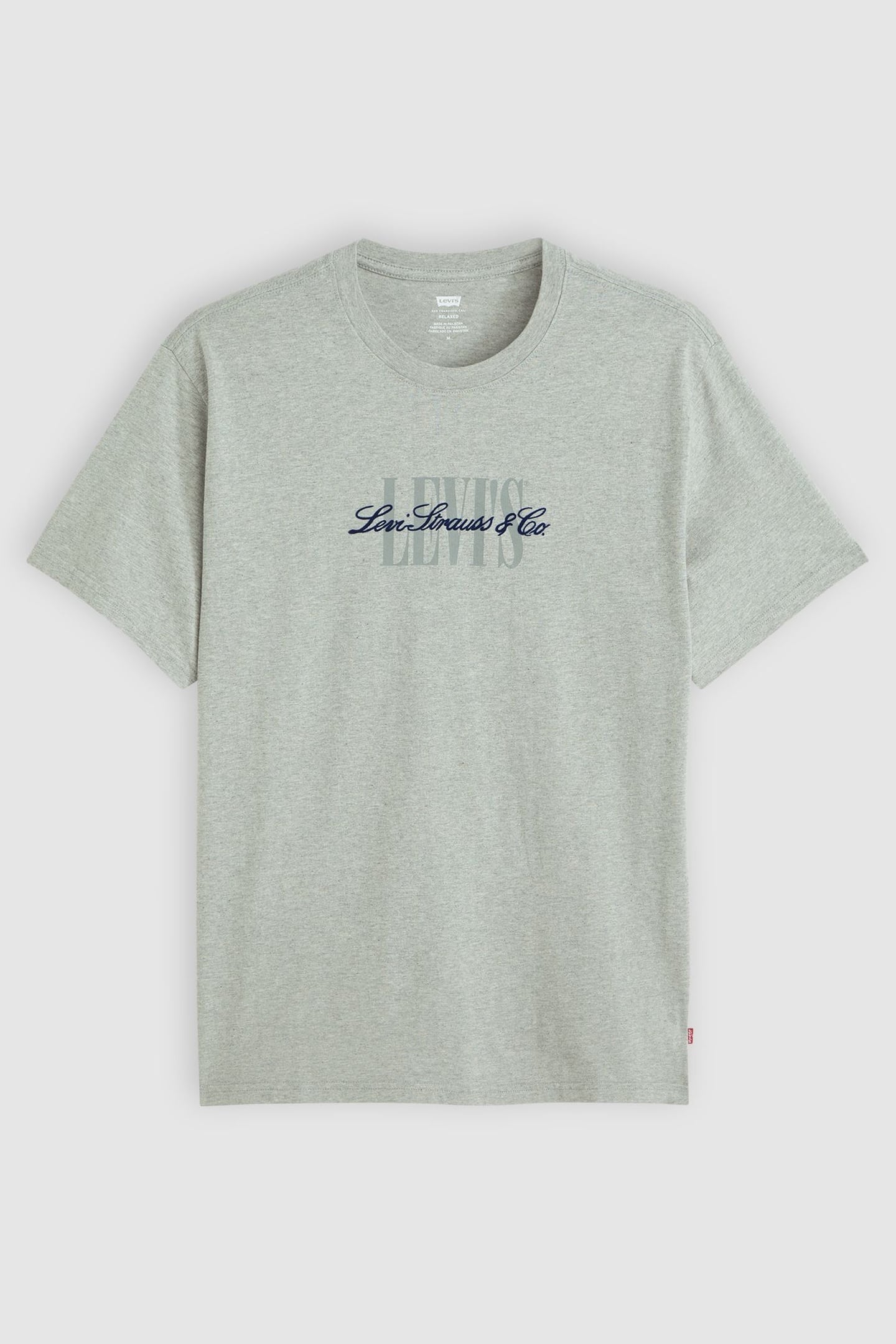 SS RELAXED FIT TEE SERIF 5 MID TONE 4