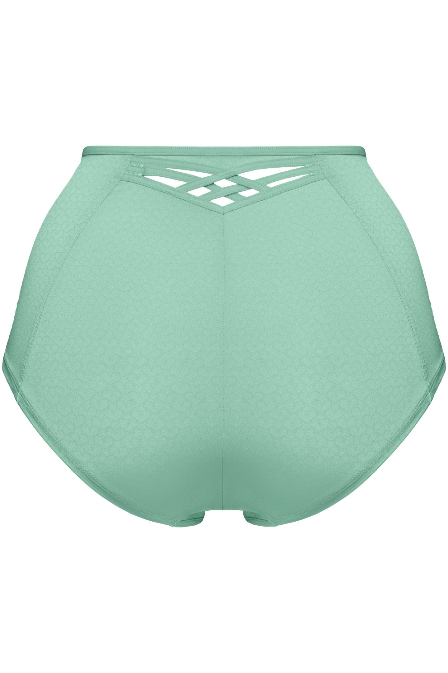 DAME DE PARIS BOTTOMBRIEFS HIGH WAIST GREEN 4