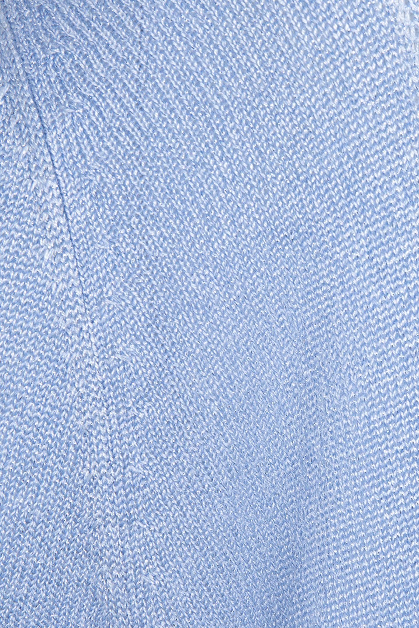 SWEATER RAGLAN POINTELLE LUREX SKY BLUE 6
