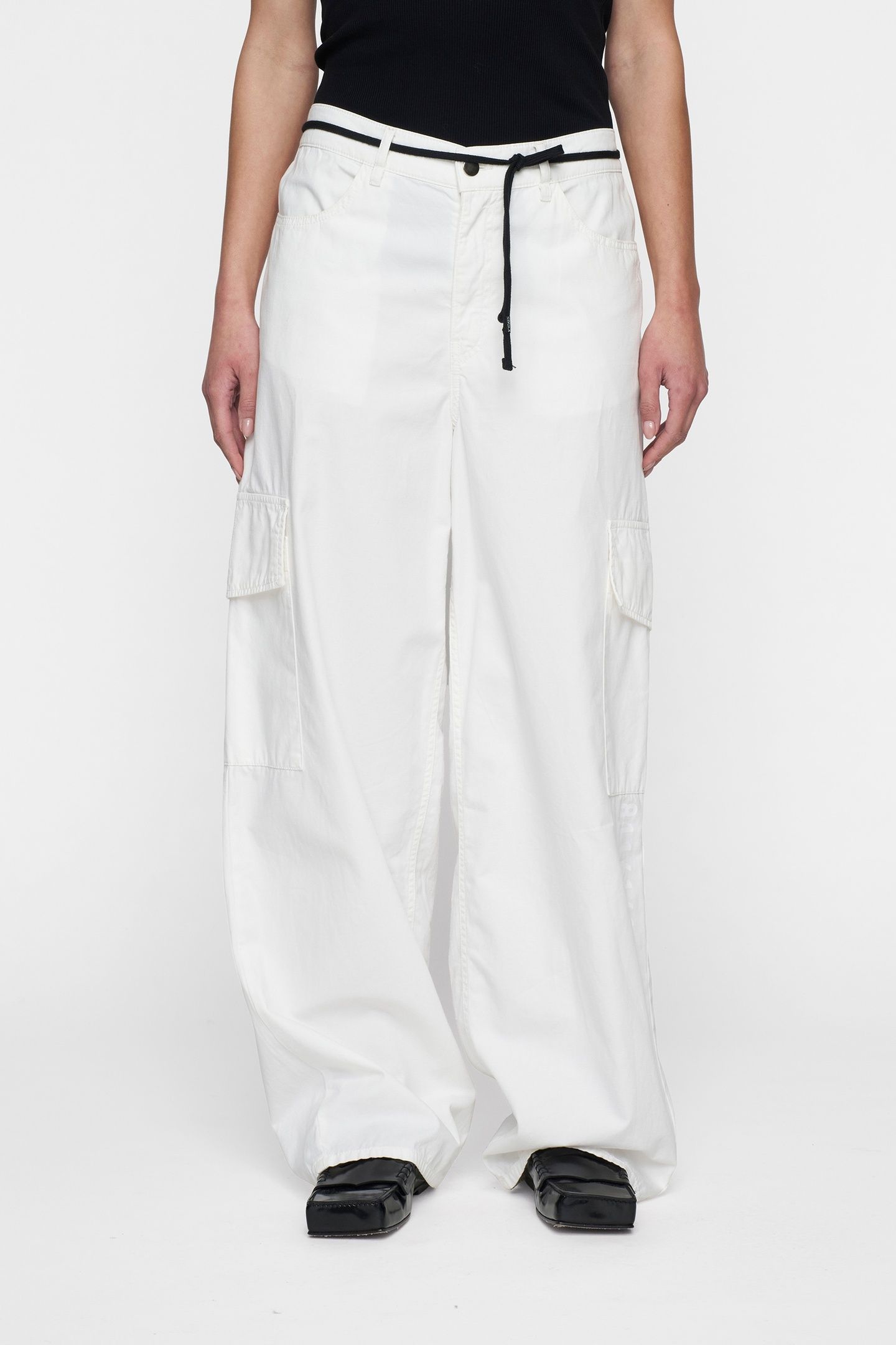 STATEMENT SAFARI PANTS ECRU 2
