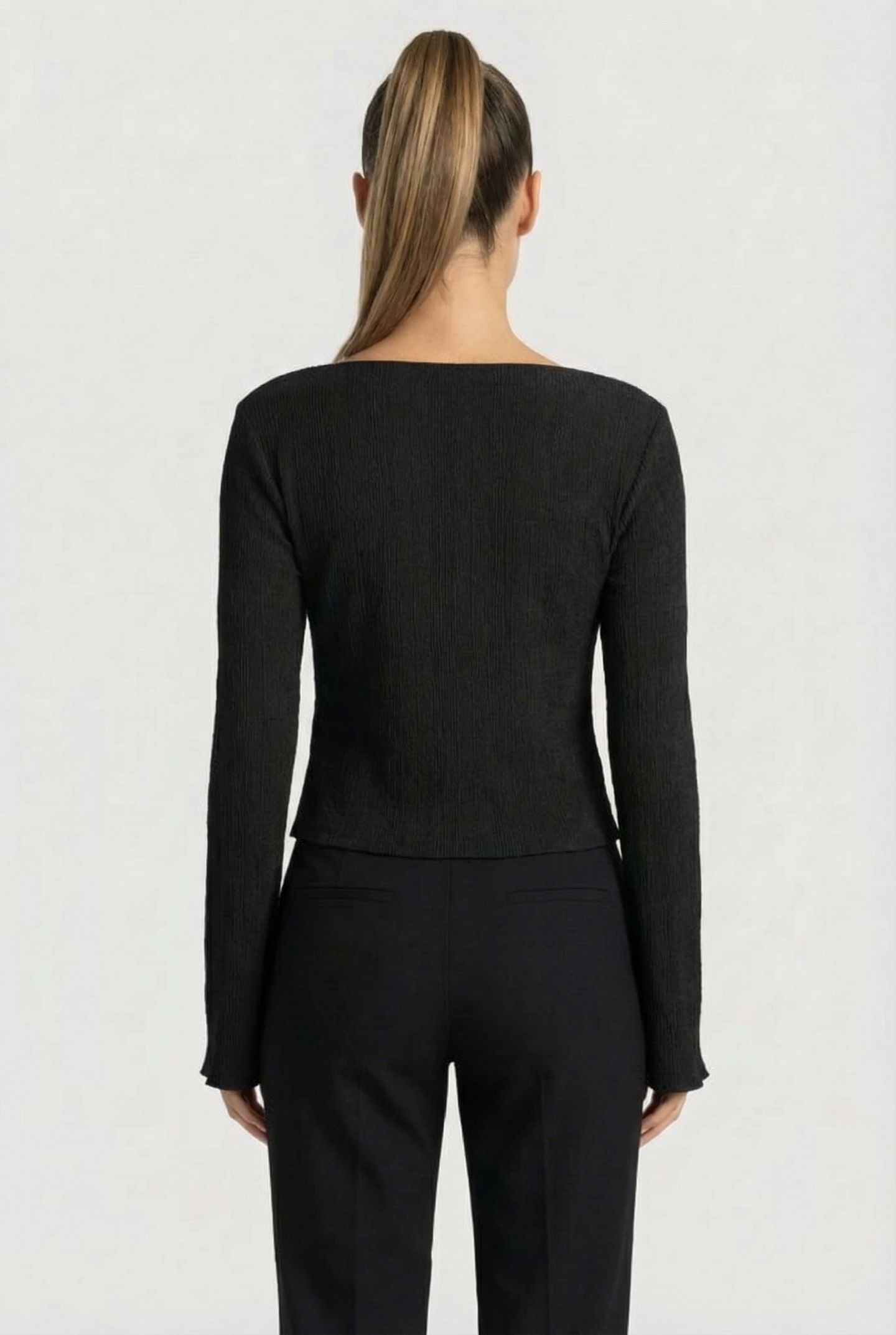 NIKKI BLOUSE BLACK 2