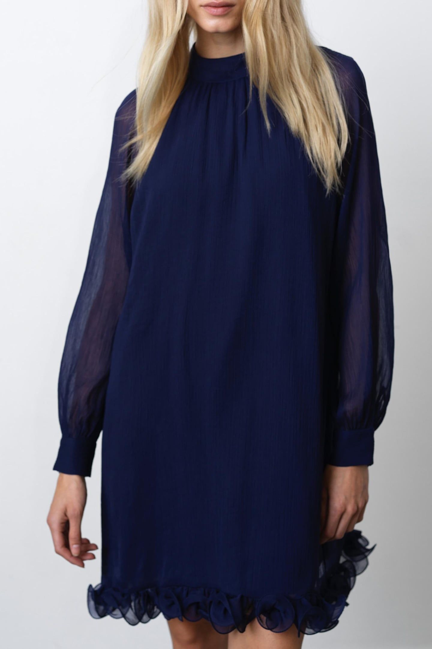 EMINA CHIFFON DRESS CELESTIAL BLUE 1