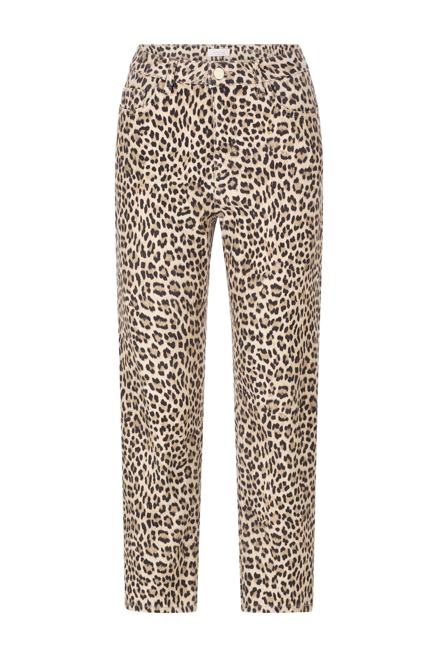 VINTAGE STRAIGHT LEOPARD PRINT CAFFEE LATTE 4