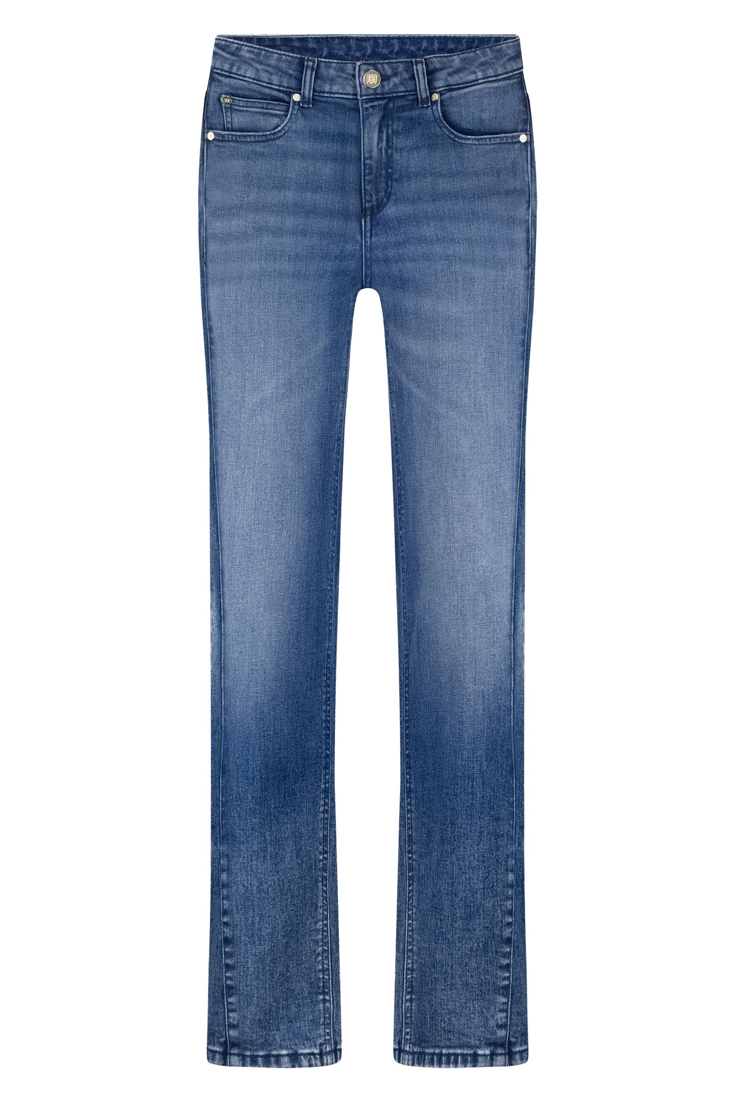 IFORE JEANS LIGHT/ MID BLUE DENIM 1
