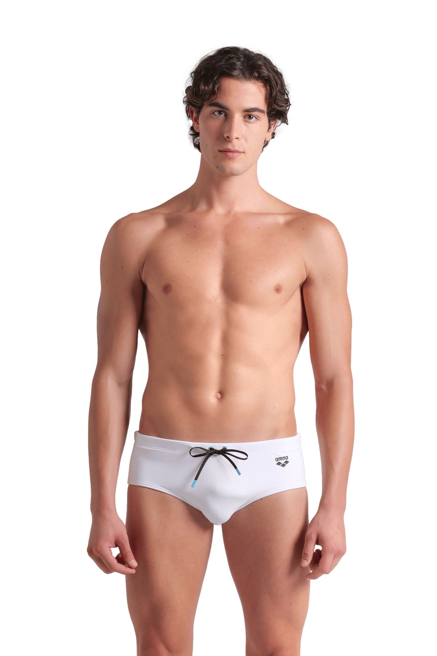LOGOTYPE SWIM BRIEFS 12 WHITE-BLACK 3