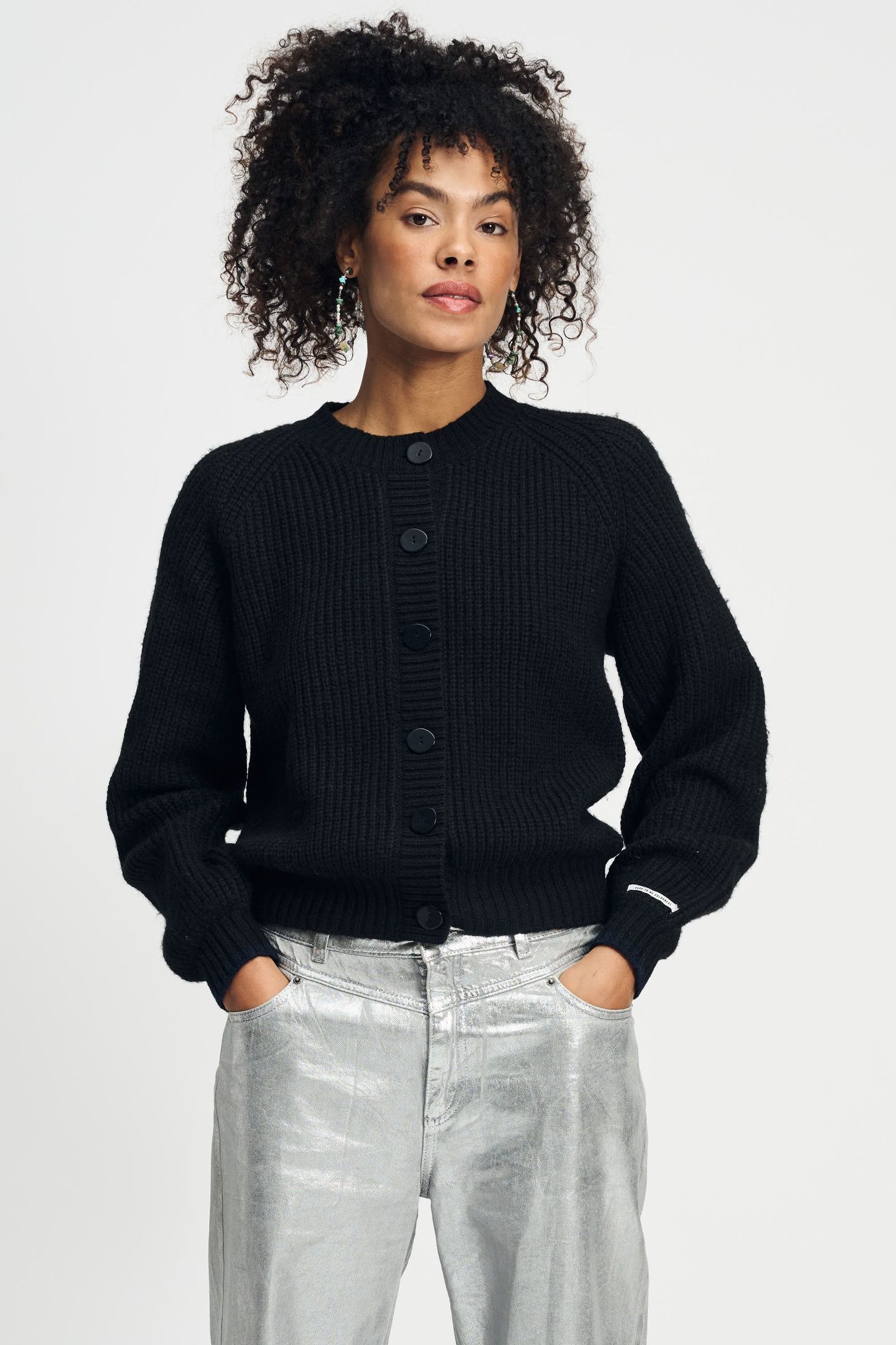 CARDIGAN - NERO 1