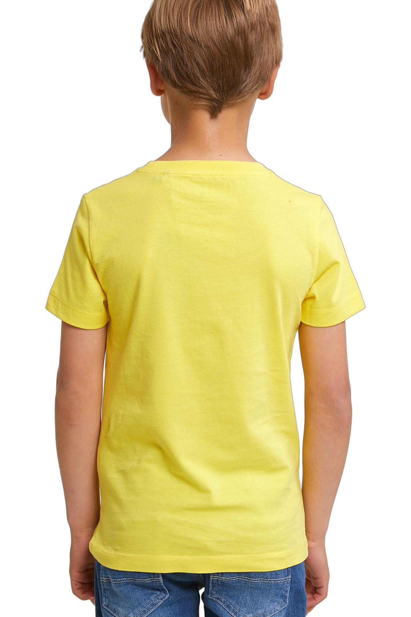 NORMAL FIT BASIC T-SHIRT SHORT SLEEVES LEMONADE 2