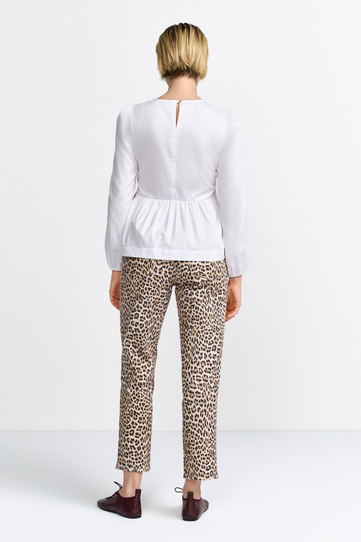 VINTAGE STRAIGHT LEOPARD PRINT CAFFEE LATTE 3