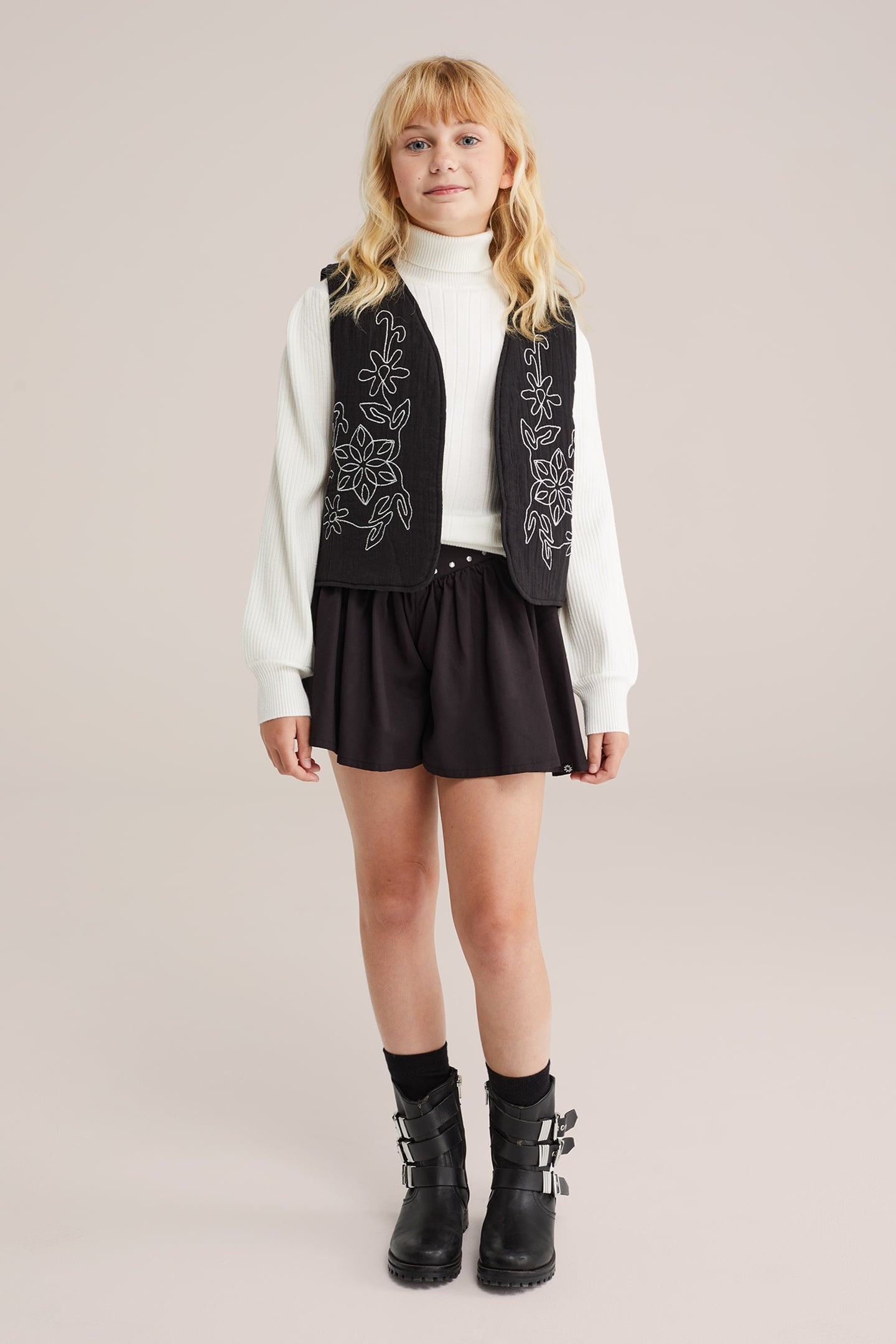 KNITTED PULLOVER OFF-WHITE 1