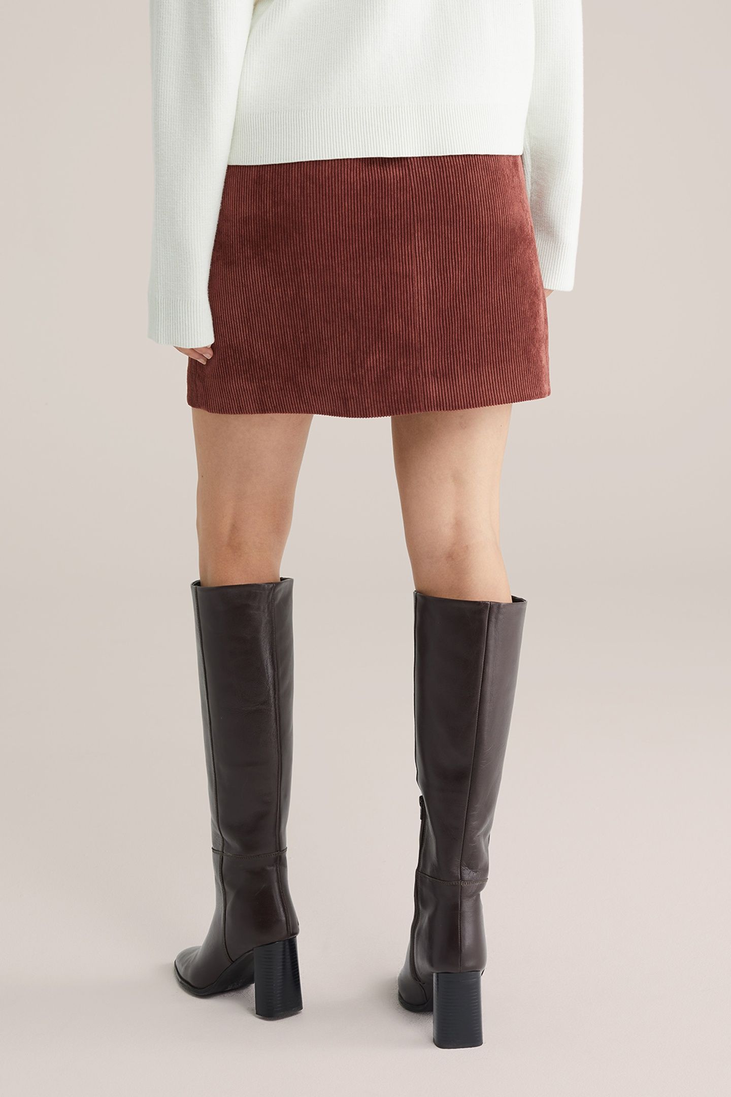 SKIRT MINI LENGTH VINTAGE RED 3