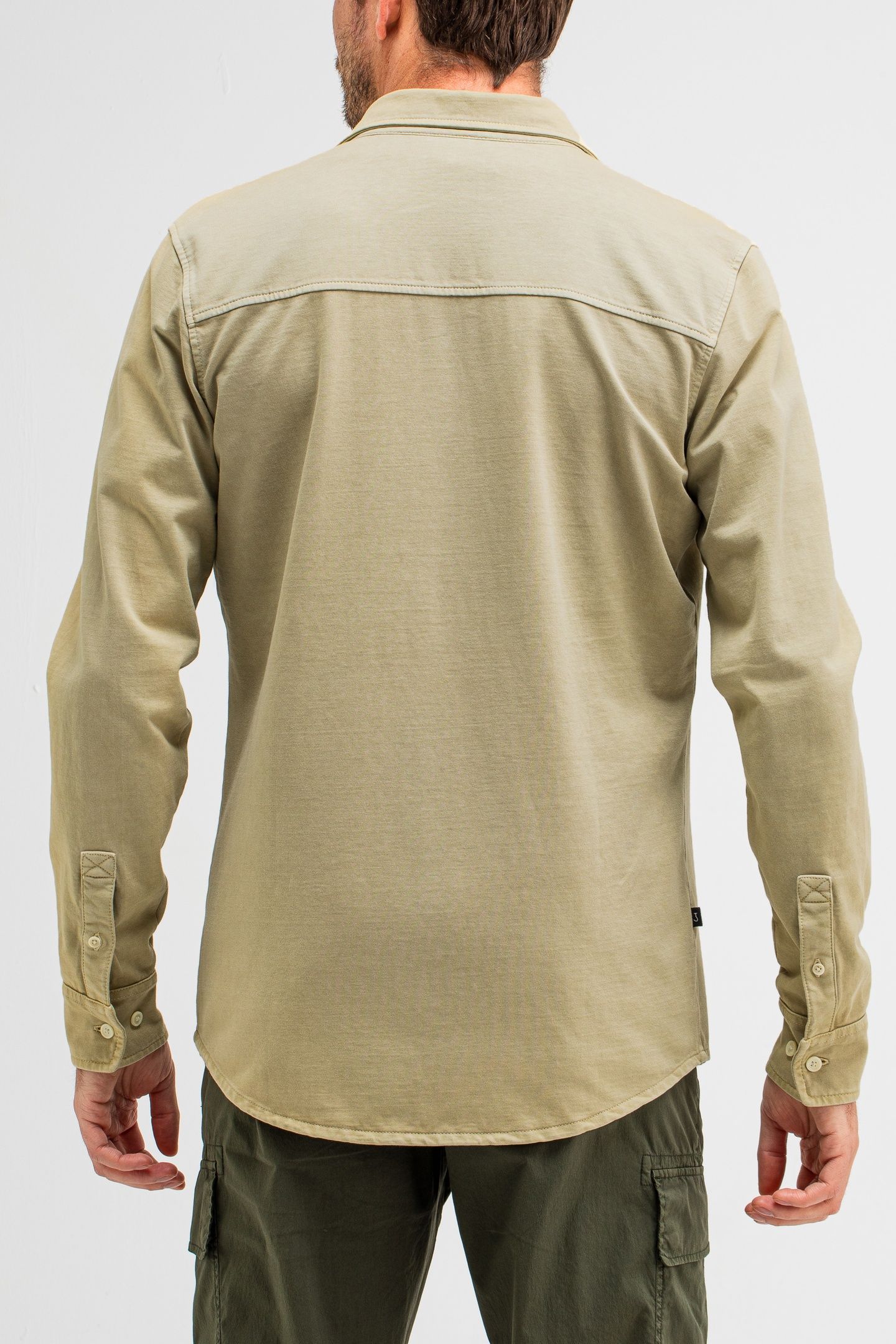 FINN POCKET JERSEY OVERSHIRT LEAF GREEN 2