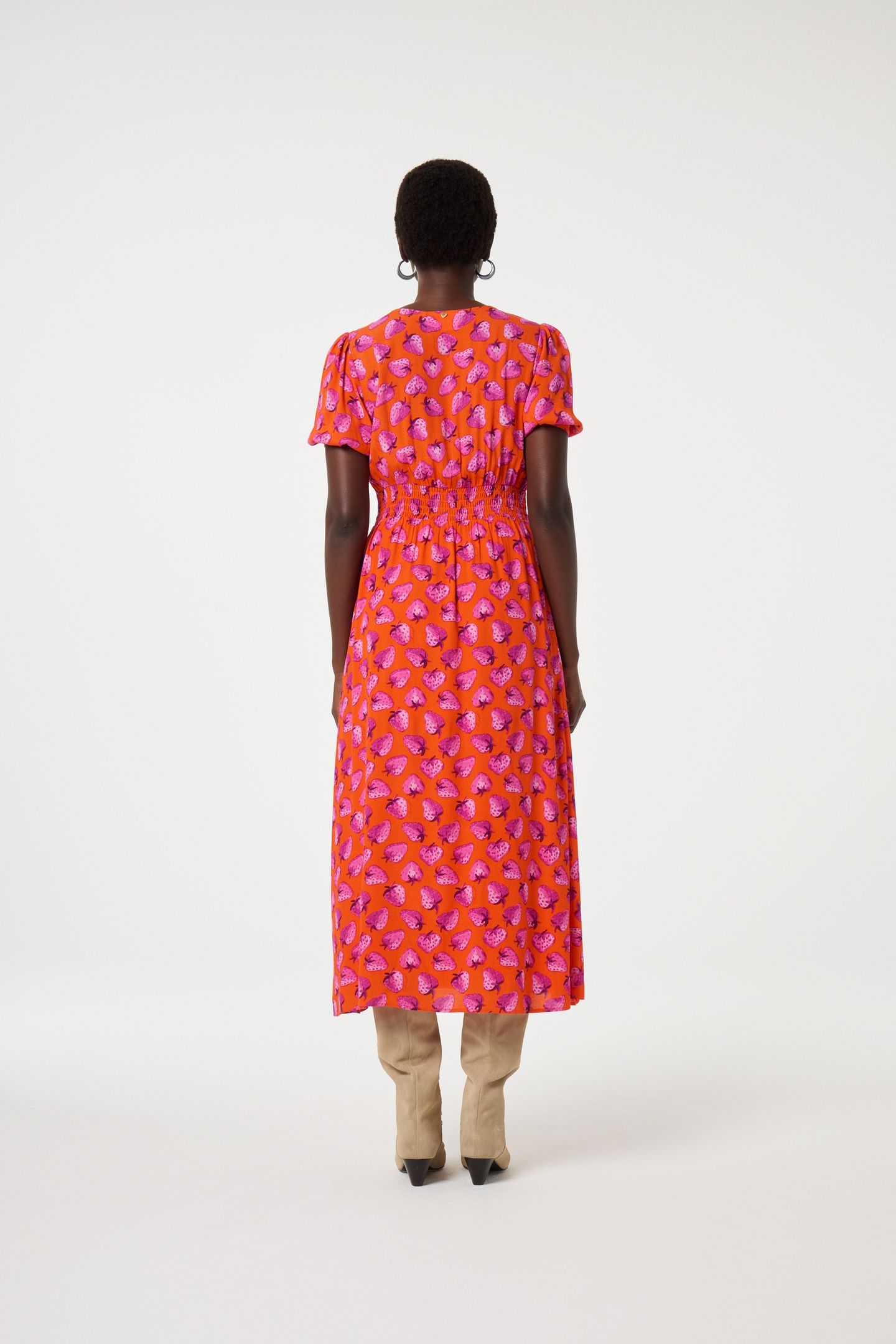 BONNA DRESS TANGERINE/PINK DREAM 3