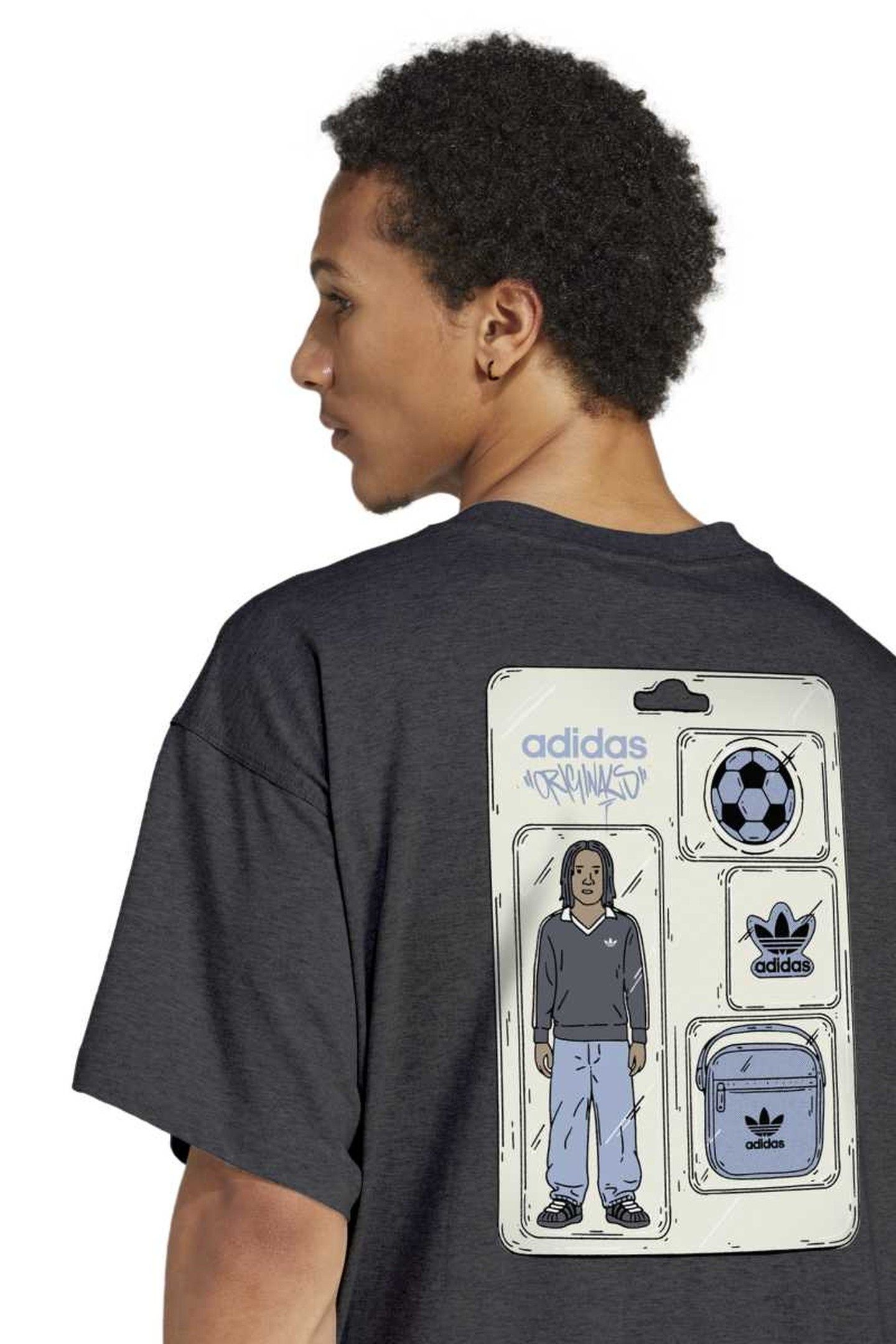 ORIGINALS UNISEX ADI STARTER GRAPHIC T-SHIRT 5
